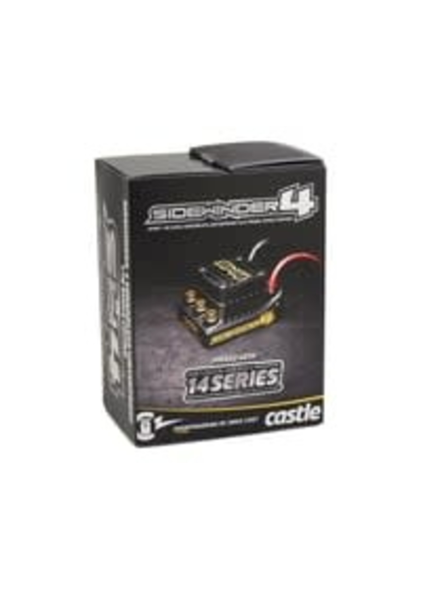 Castle Creations CSE010016405 Castle Creations Sidewinder SW4 Waterproof 1/10 ESC/Motor Combo w/1410 (3800kV)