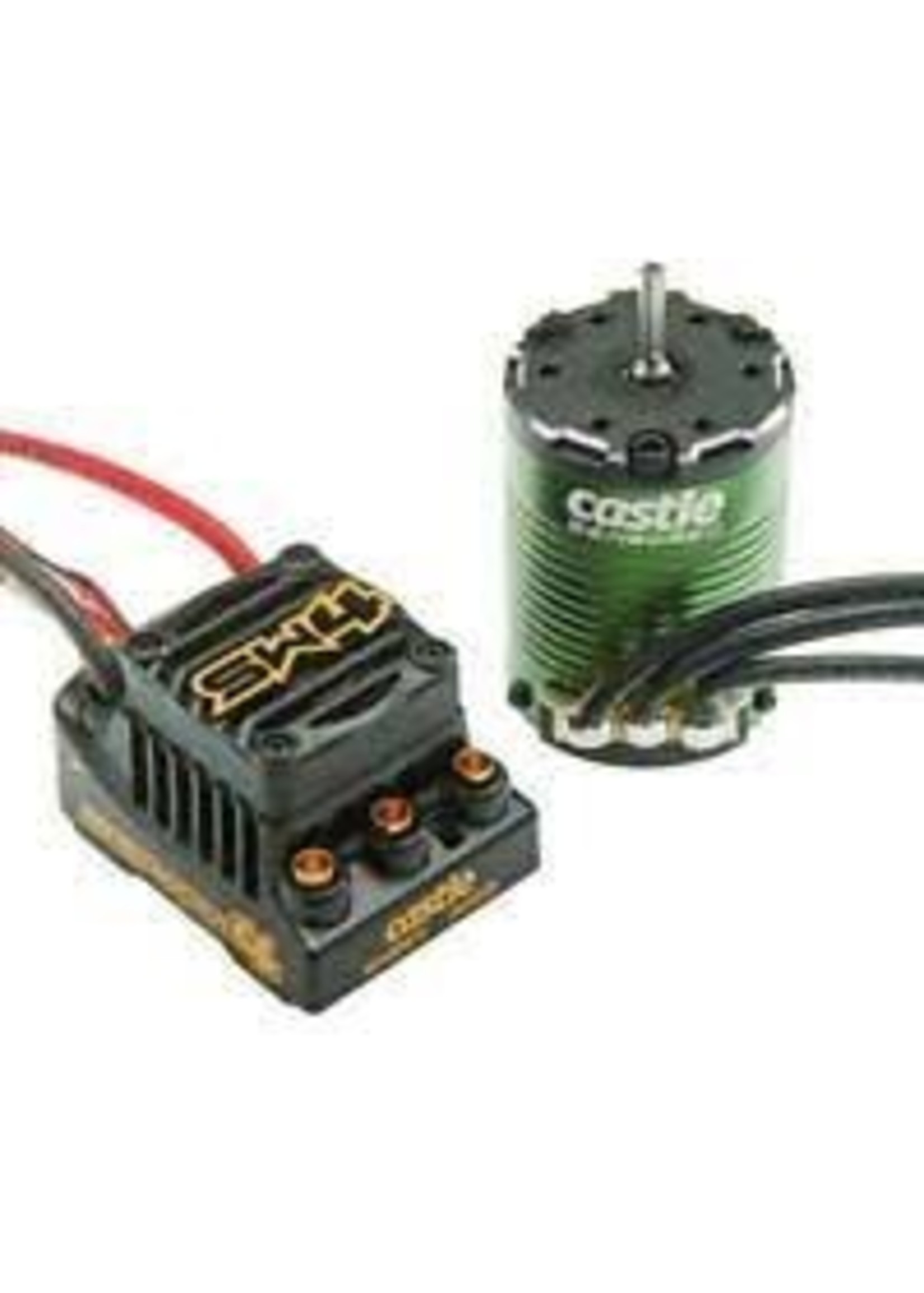 Castle Creations CSE010016406 SW4 12.6V 2A BEC WP SL ESC, 1410-3800 5mm Sens Mt