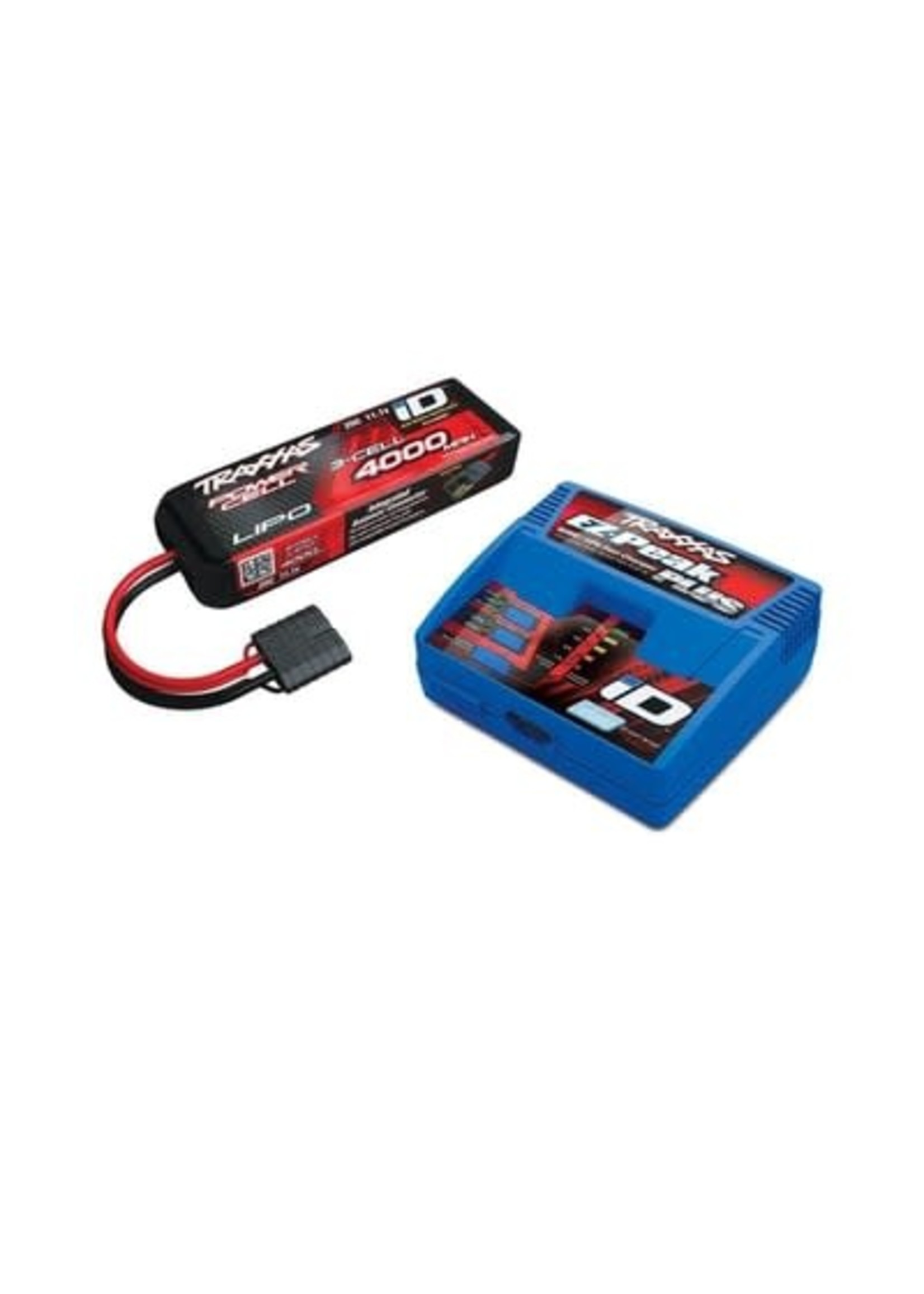 Traxxas 2994 Battery/charger completer pack (includes #2970 iD charger (1), #2849X 4000mAh 11.1v 3-Cell 25C LiPo Battery (1))