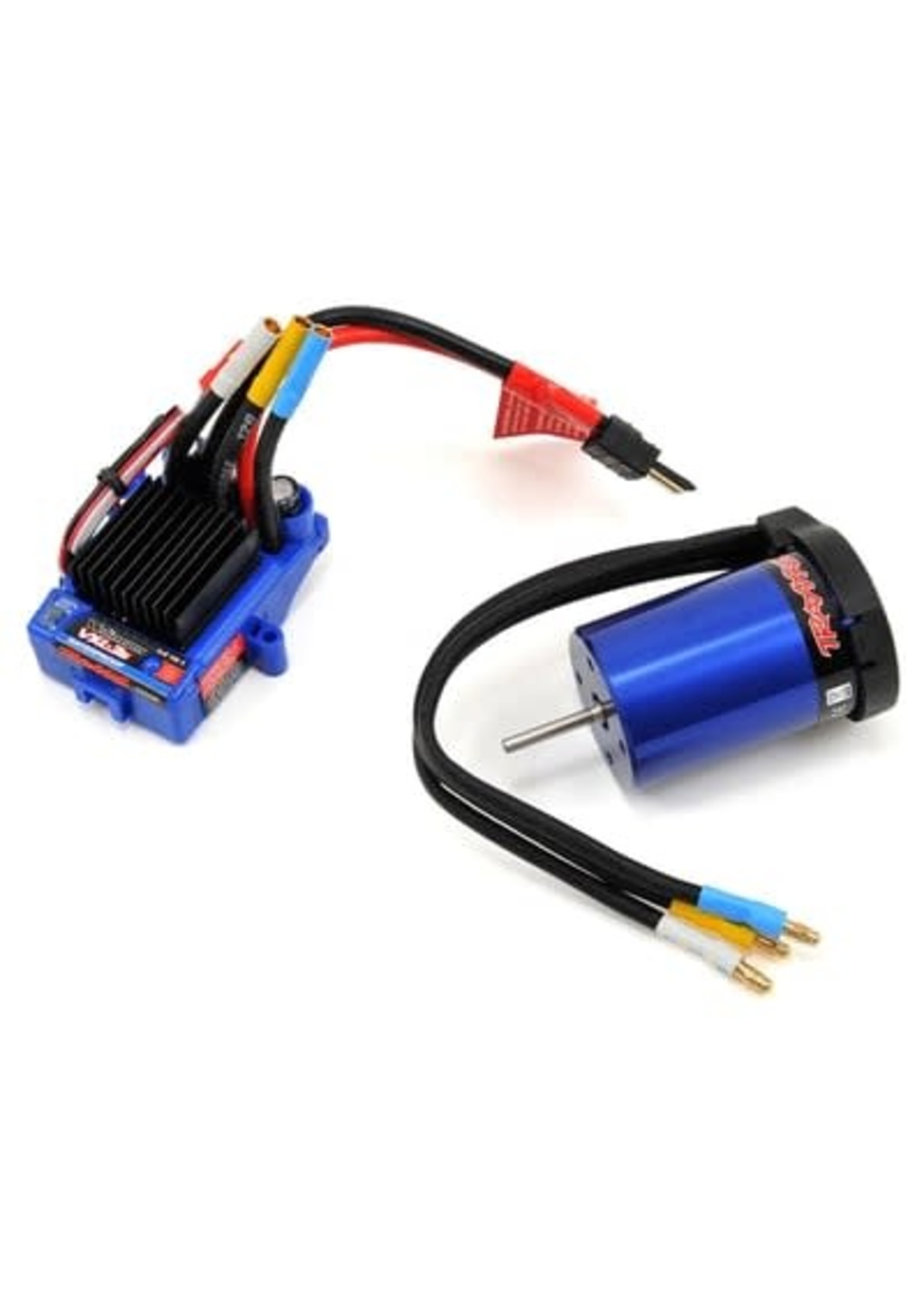Traxxas 3350R Velineon VXL-3s Brushless Power System, waterproof (includes VXL-3s waterproof ESC, Velineon 3500 motor, and speed control mounting plate (part #3725R))