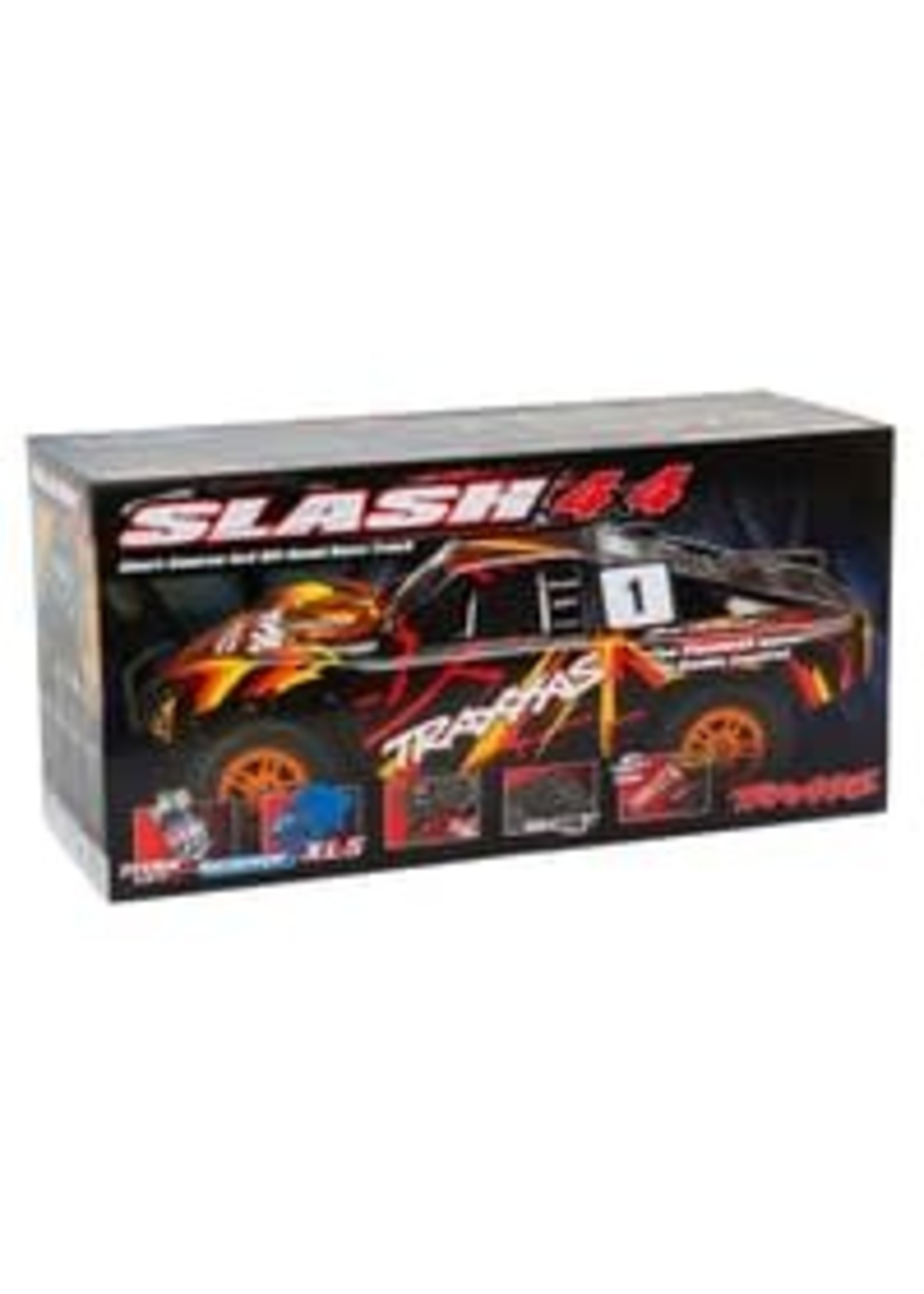 Traxxas 68054-1-ORNG Slash 4X4: 1/10 Scale 4WD Electric Short Course Truck with TQ 2.4GHz Radio System