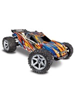 Traxxas Rustler 4X4 VXL: 1/10 Scale Stadium Truck with TQi Traxxas Link  Enabled 2.4GHz Radio System & Traxxas Stability Management (TSM) ORNG
