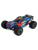Traxxas Rustler 4X4 VXL: 1/10 Scale Stadium Truck with TQi Traxxas Link  Enabled 2.4GHz Radio System & Traxxas Stability Management (TSM) RED