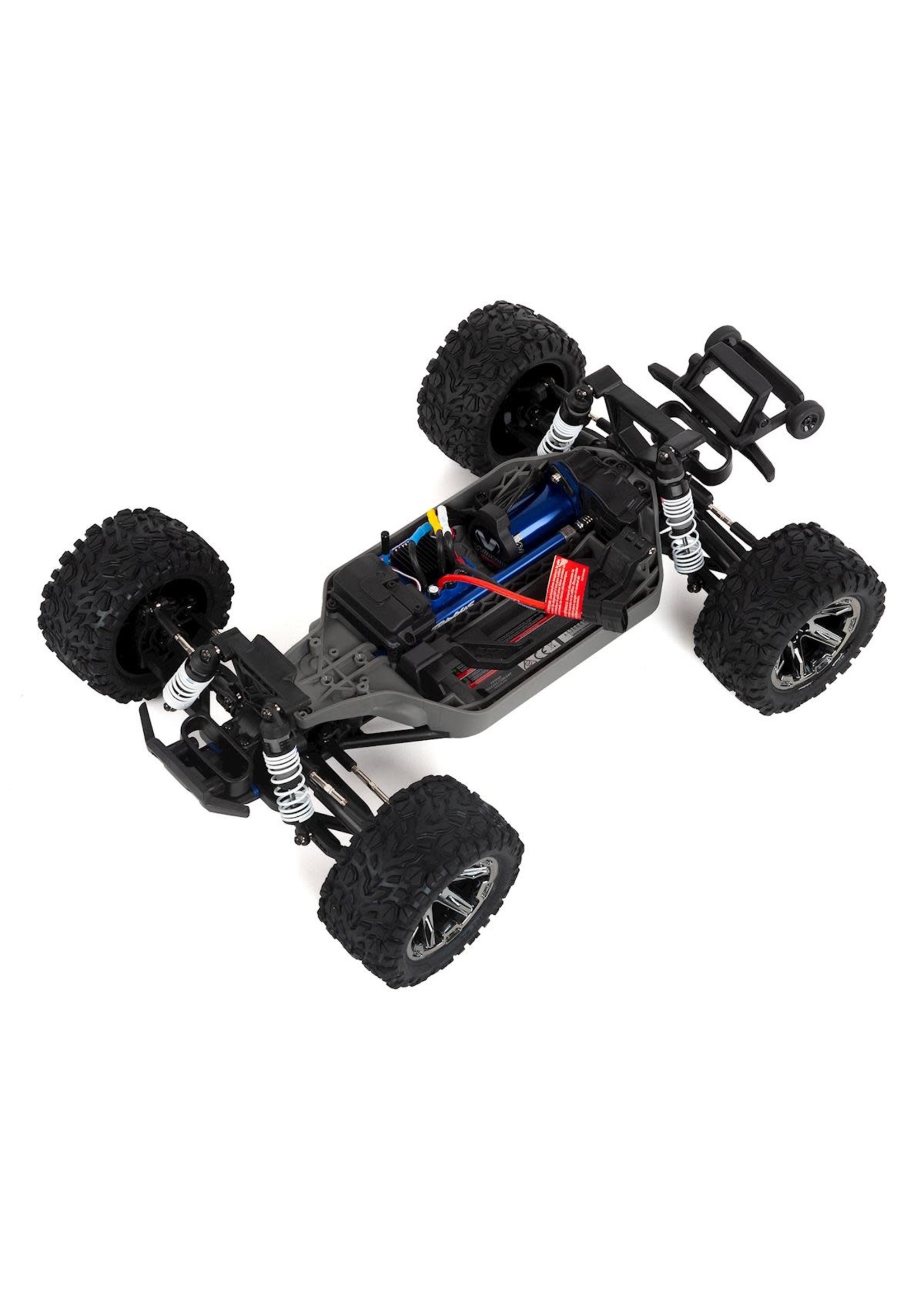 Traxxas 67076-4-RED Rustler 4X4 VXL: 1/10 Scale Stadium Truck with TQi Traxxas Link  Enabled 2.4GHz Radio System & Traxxas Stability Management (TSM)