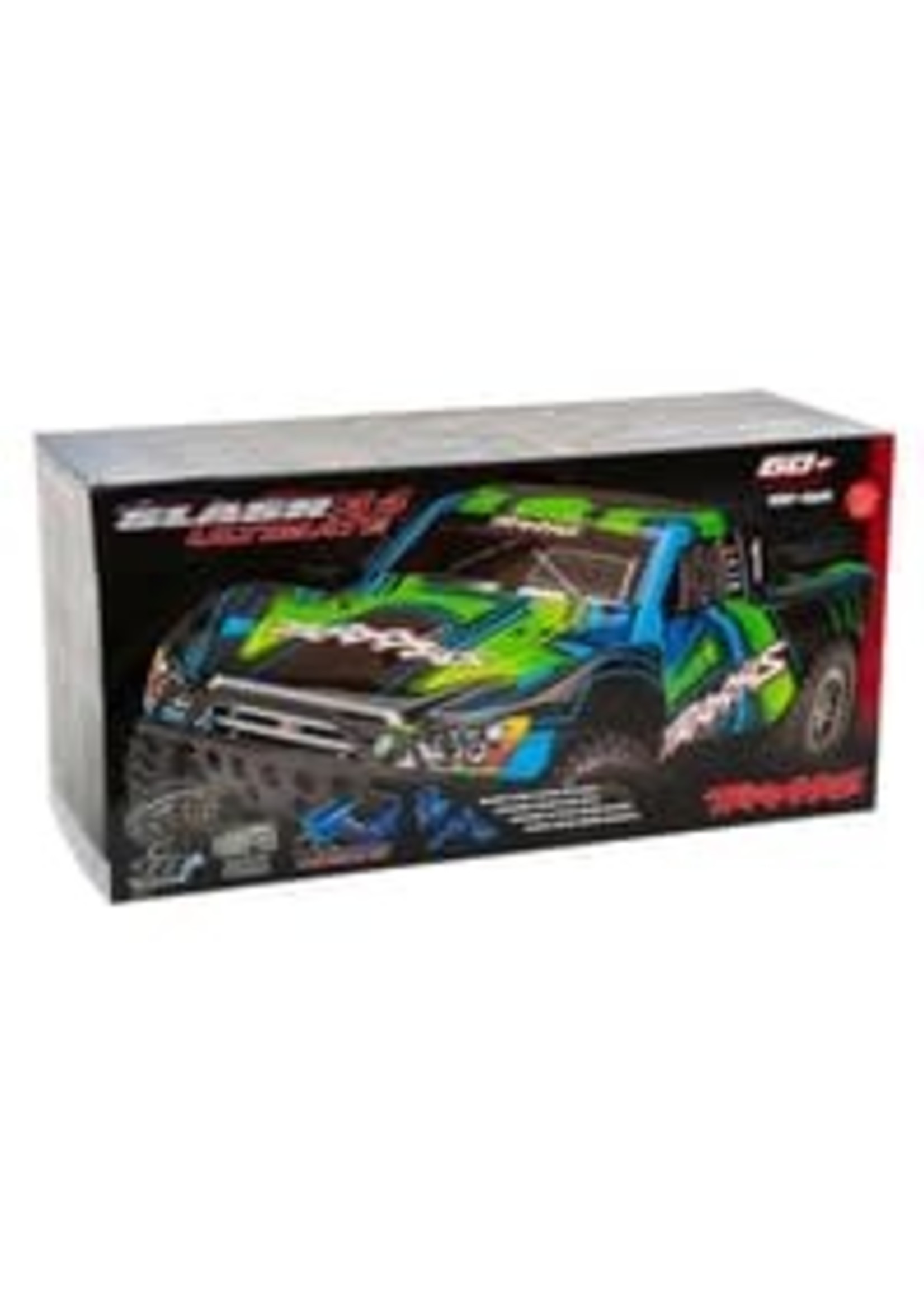 Traxxas 68077-4-GRN Slash 4X4 Ultimate: 1/10 Scale 4WD Electric Short Course Truck with TQi Radio System, Traxxas Link  Wireless Module, & Traxxas Stability Managment (TSM)