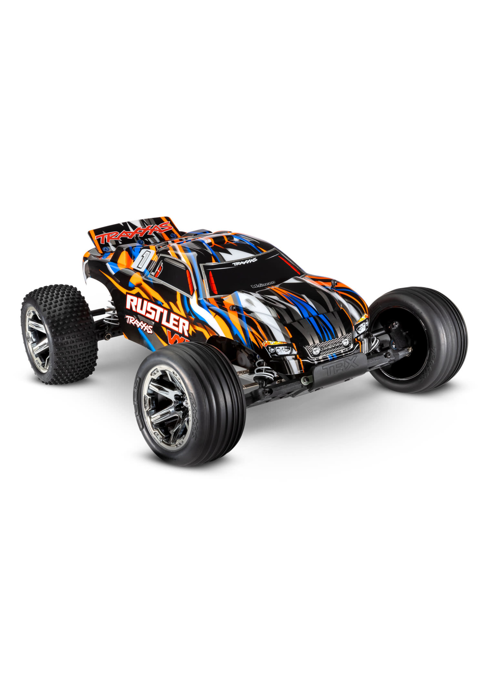 Traxxas 37076-74-ORNG RUSTLER VXL W/ MAGNUM 272R ORANGE