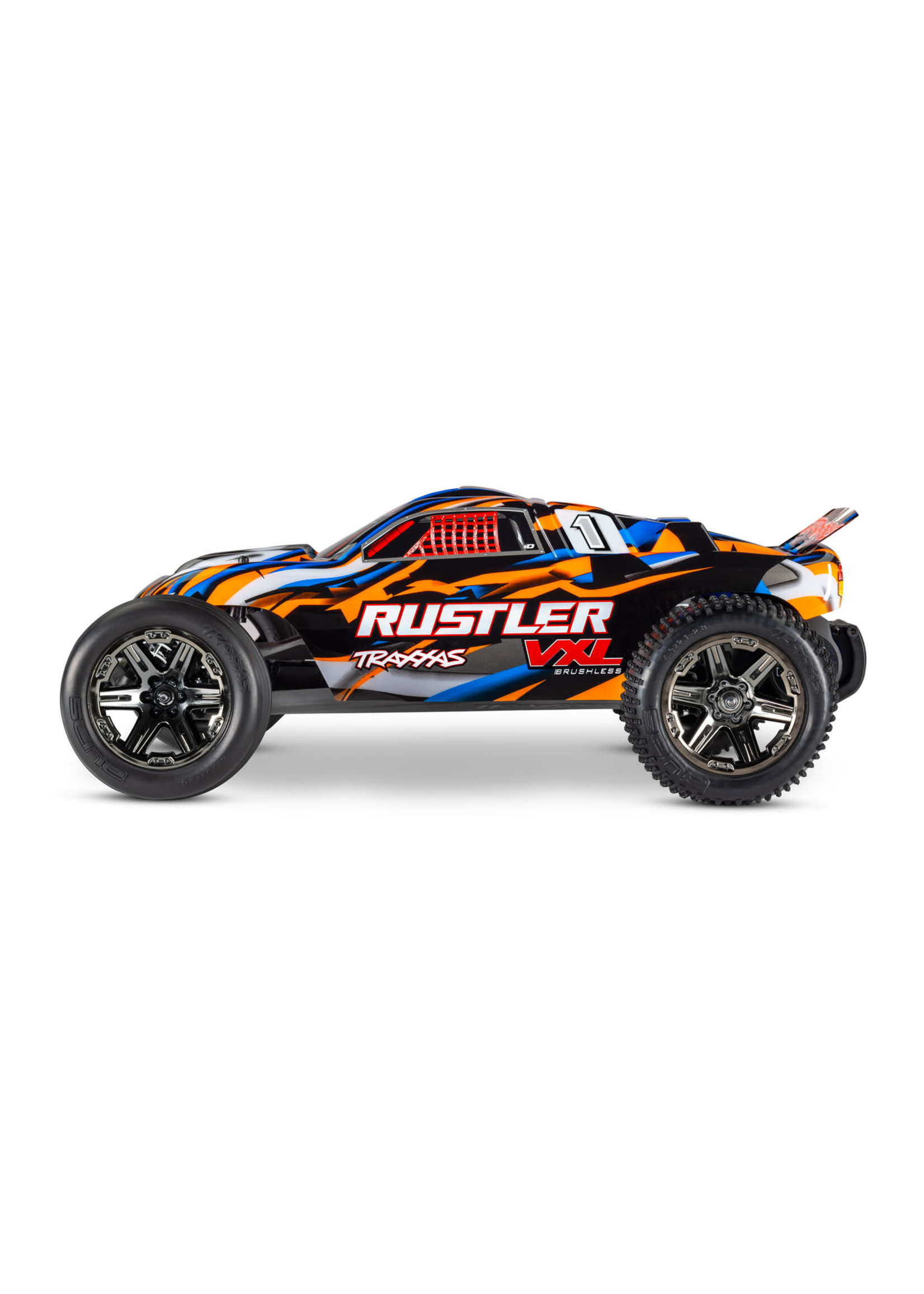 Traxxas 37076-74-ORNG RUSTLER VXL W/ MAGNUM 272R ORANGE