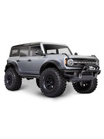 Traxxas Traxxas TRX-4 1/10 Trail Crawler Truck w/2021 Ford Bronco Body (Iconic Silver) & TQi 2.4GHz Radio