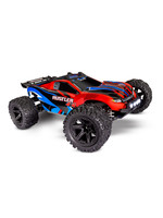 Traxxas Traxxas Rustler 4X4 1/10 RTR Stadium Truck w/LED Light Set (Red) w/XL-5 ESC, TQ 2.4GHz Radio, Battery & DC Charger