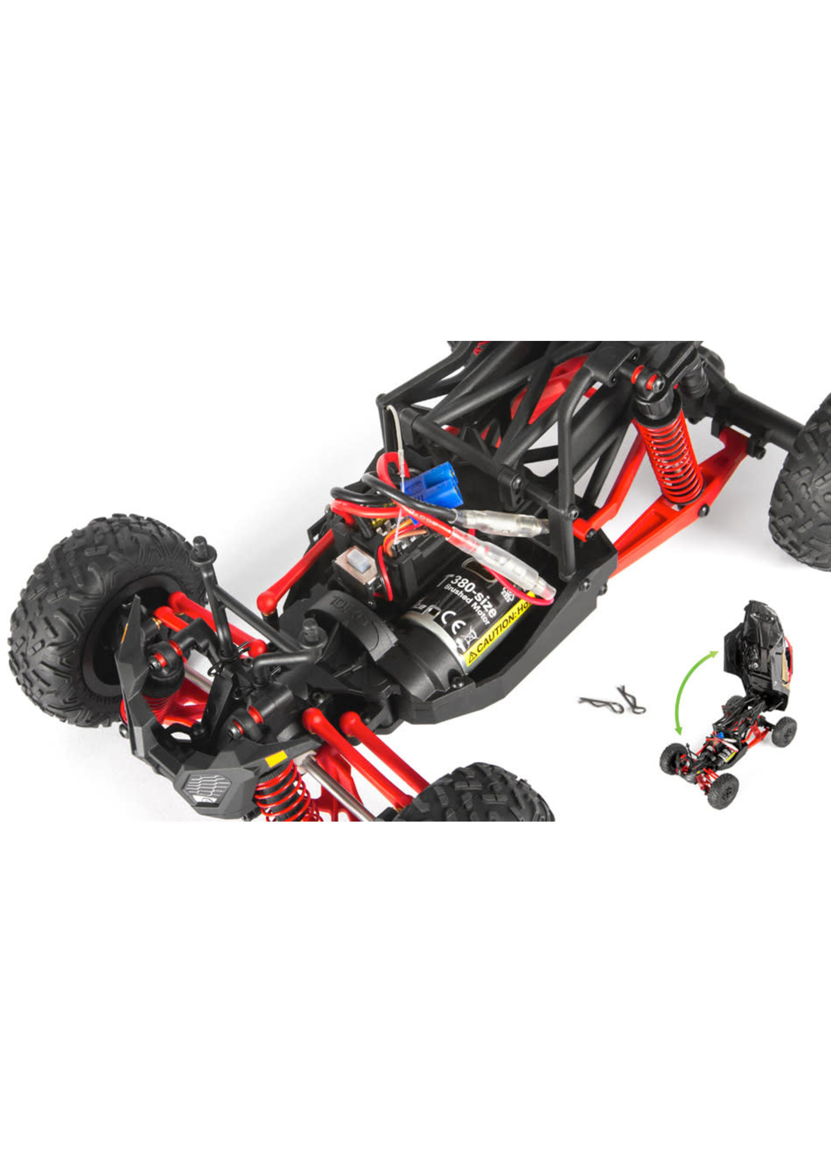 Axial AXI90069 1/18 Yeti Jr. Can-Am Maverick 4WD Brushed RTR