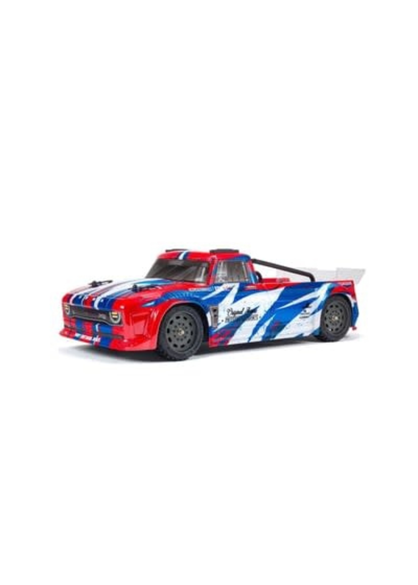 ARRMA Arrma Infraction V3 1/8 RTR Electric 4X4 MEGA Resto-Mod Street Bash Truck (Red/Blue) w/Spektrum SLT3 2.4GHz Radio