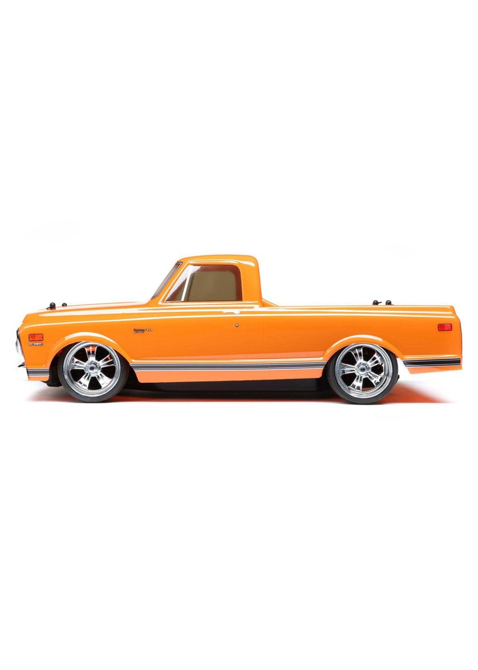 Losi LOS03034T1 Losi 1972 Chevy C10 Pickup V100 RTR 1/10 Electric 4WD On-Road Car (Orange) w/2.4GHz Radio
