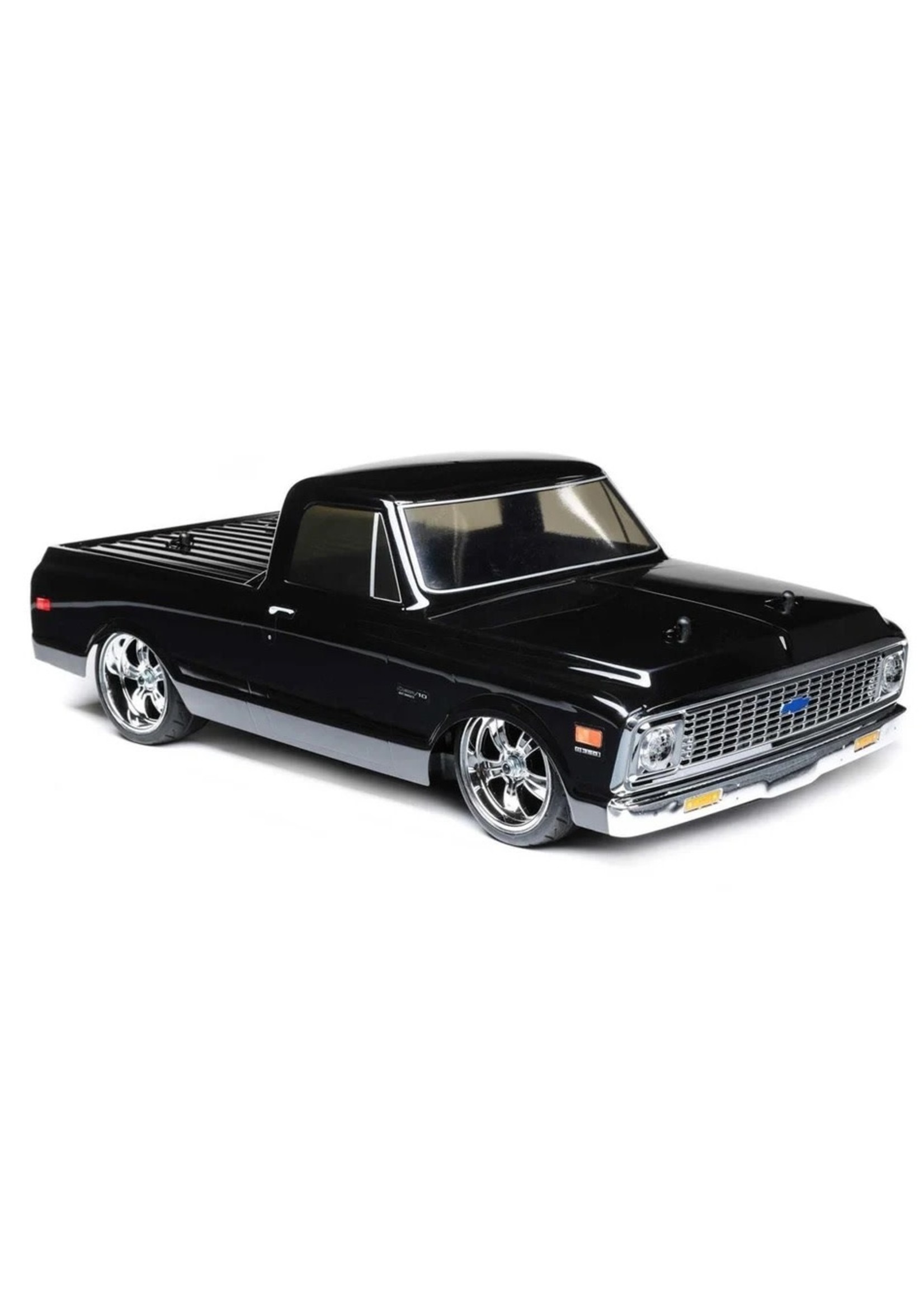 Losi LOS03034T2 Losi 1972 Chevy C10 Pickup V100 RTR 1/10 Electric 4WD On-Road Car (Black) w/2.4GHz Radio