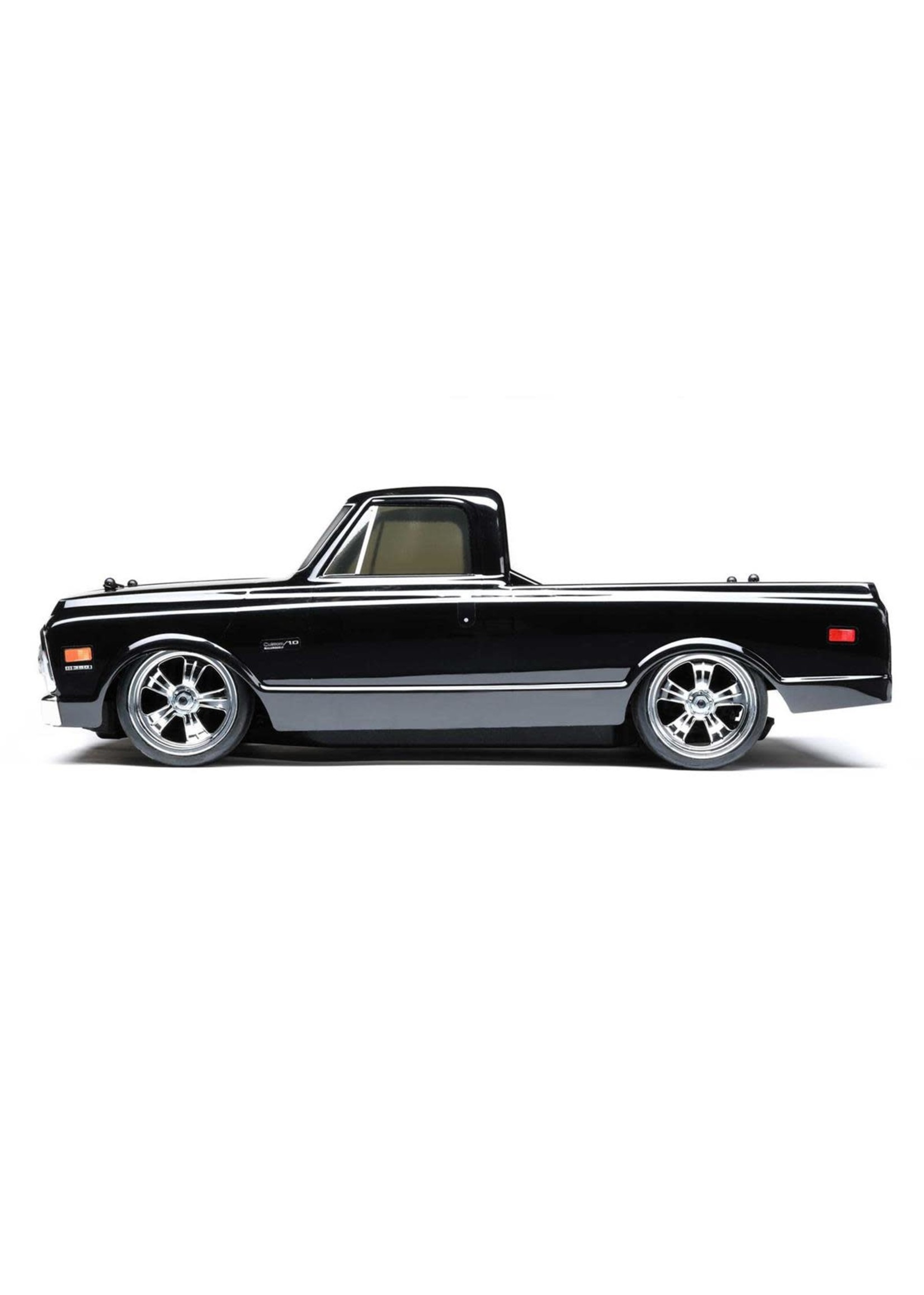 Losi LOS03034T2 Losi 1972 Chevy C10 Pickup V100 RTR 1/10 Electric 4WD On-Road Car (Black) w/2.4GHz Radio