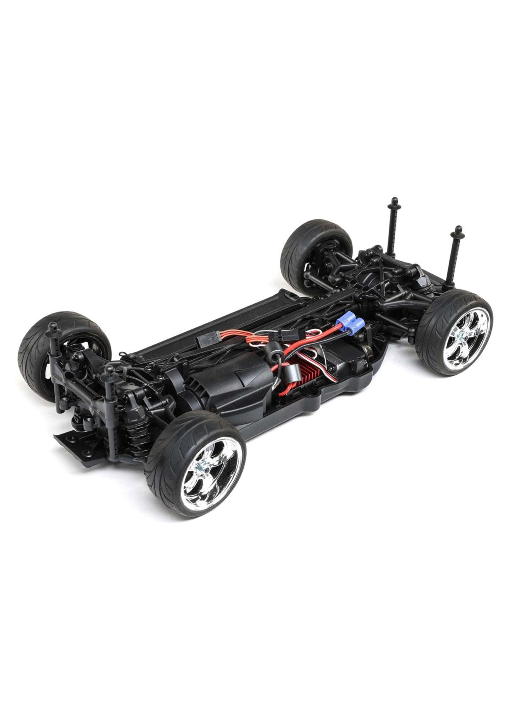 Losi LOS03034T2 Losi 1972 Chevy C10 Pickup V100 RTR 1/10 Electric 4WD On-Road Car (Black) w/2.4GHz Radio