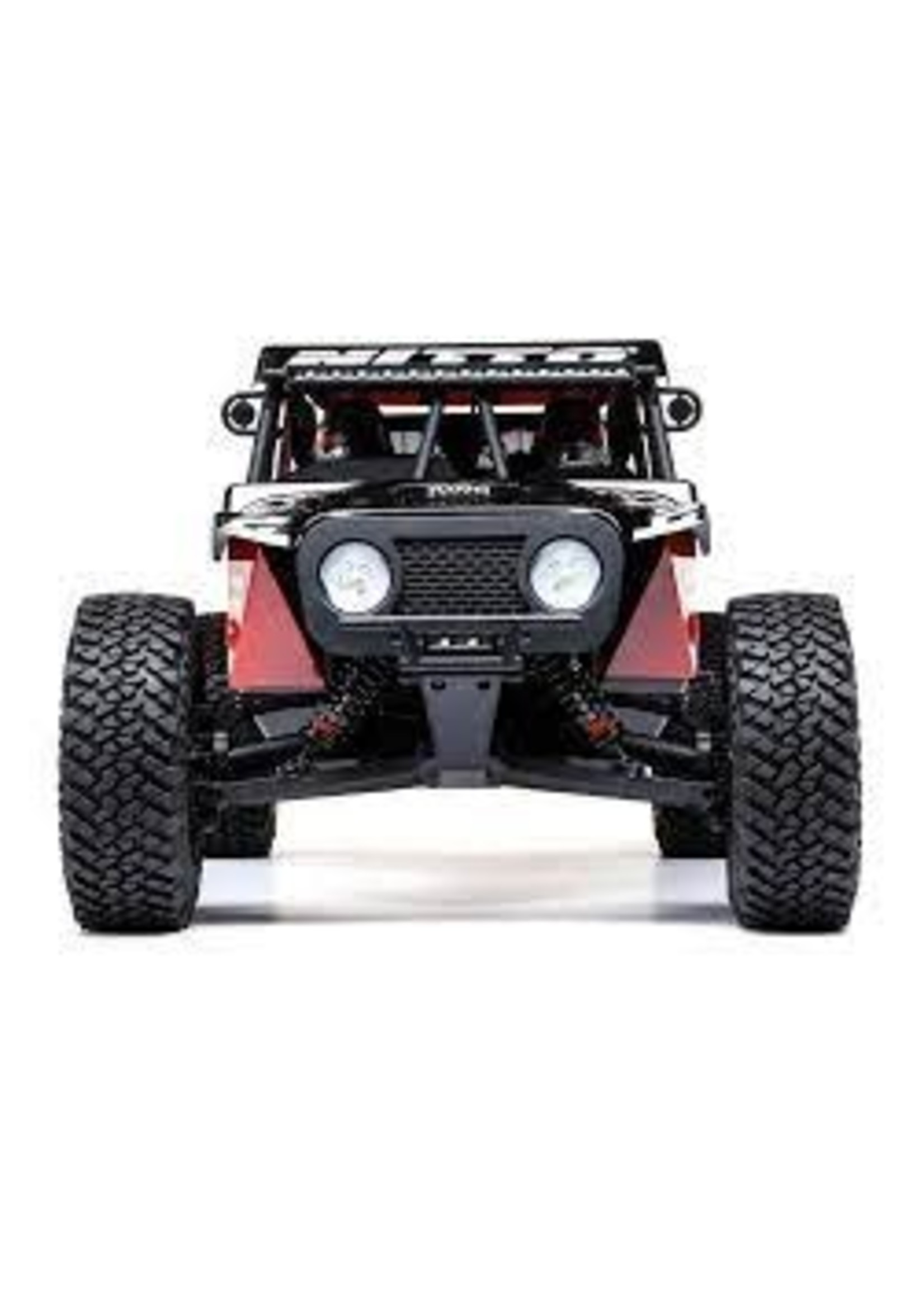 Losi LOS03030T1 Losi Hammer Rey U4 1/10 RTR 4WD Brushless Rock Racer Truck (Red) w/2.4GHz Radio, AVC & SMART