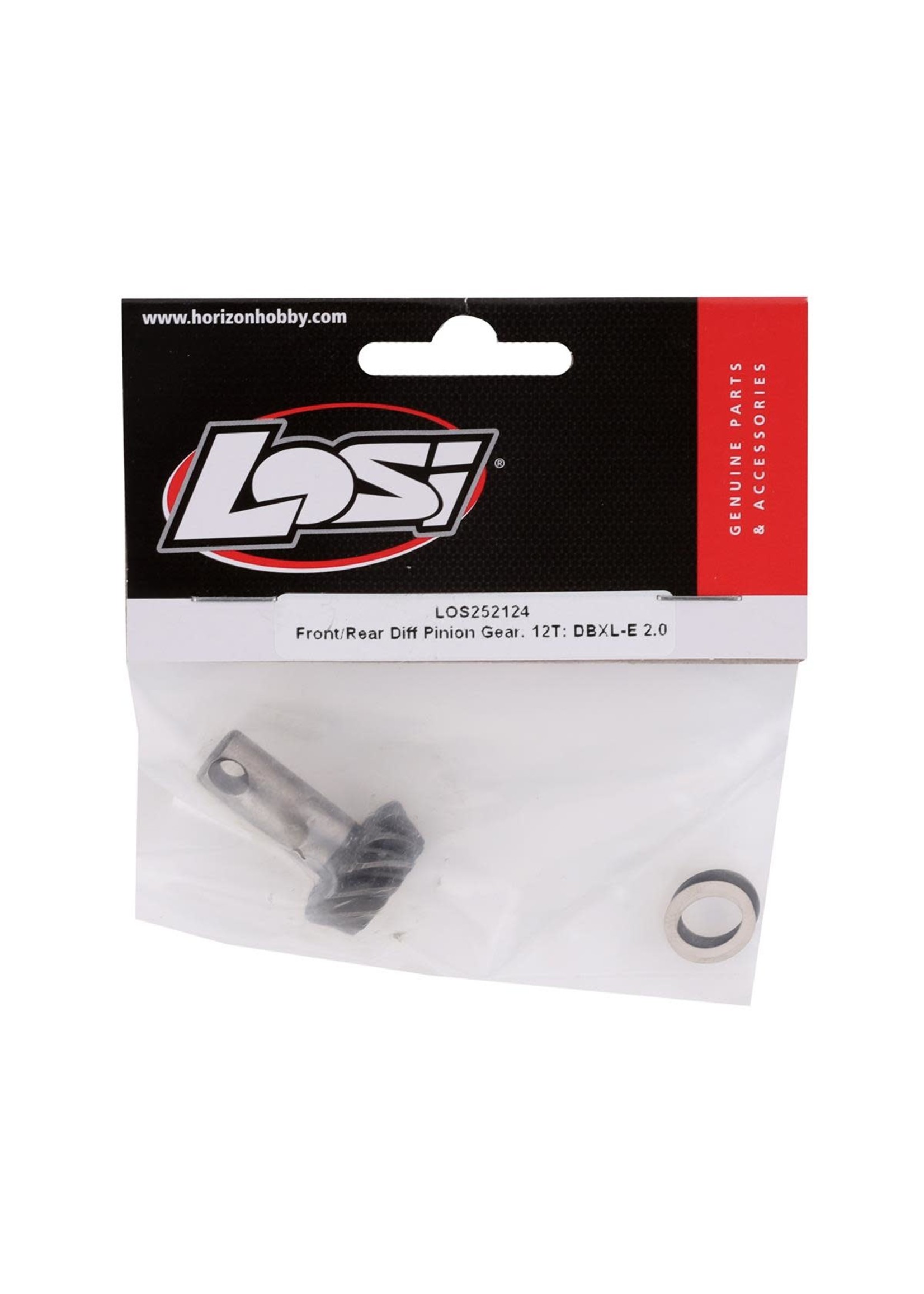 Losi LOS252124 Losi Front/Rear Differential Pinion Gear 12T DBXL-E 2.0