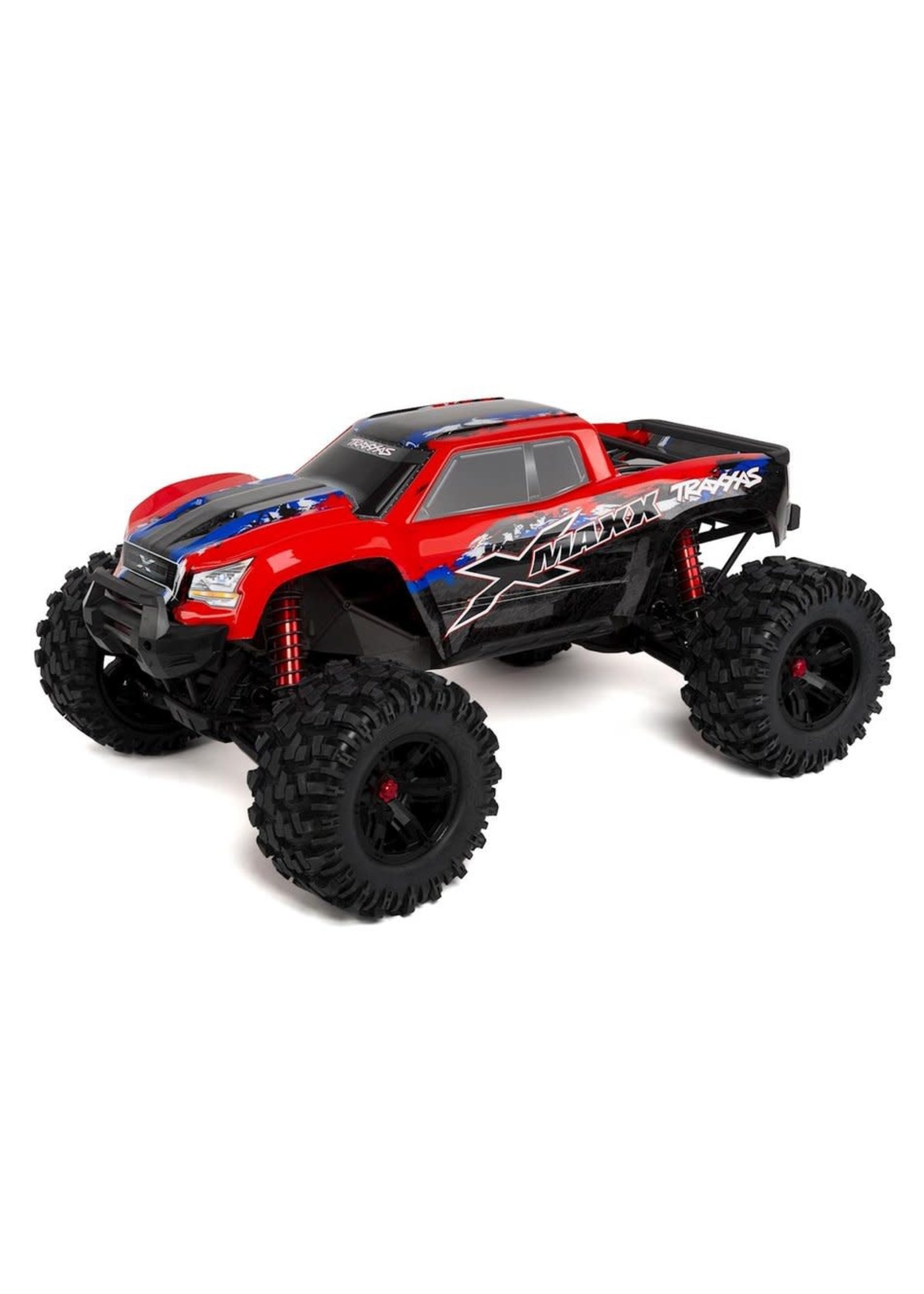 Traxxas 77086-4-REDX X-Maxx : Brushless Electric Monster Truck with TQi Traxxas Link  Enabled 2.4GHz Radio System & Traxxas Stability Management (TSM)