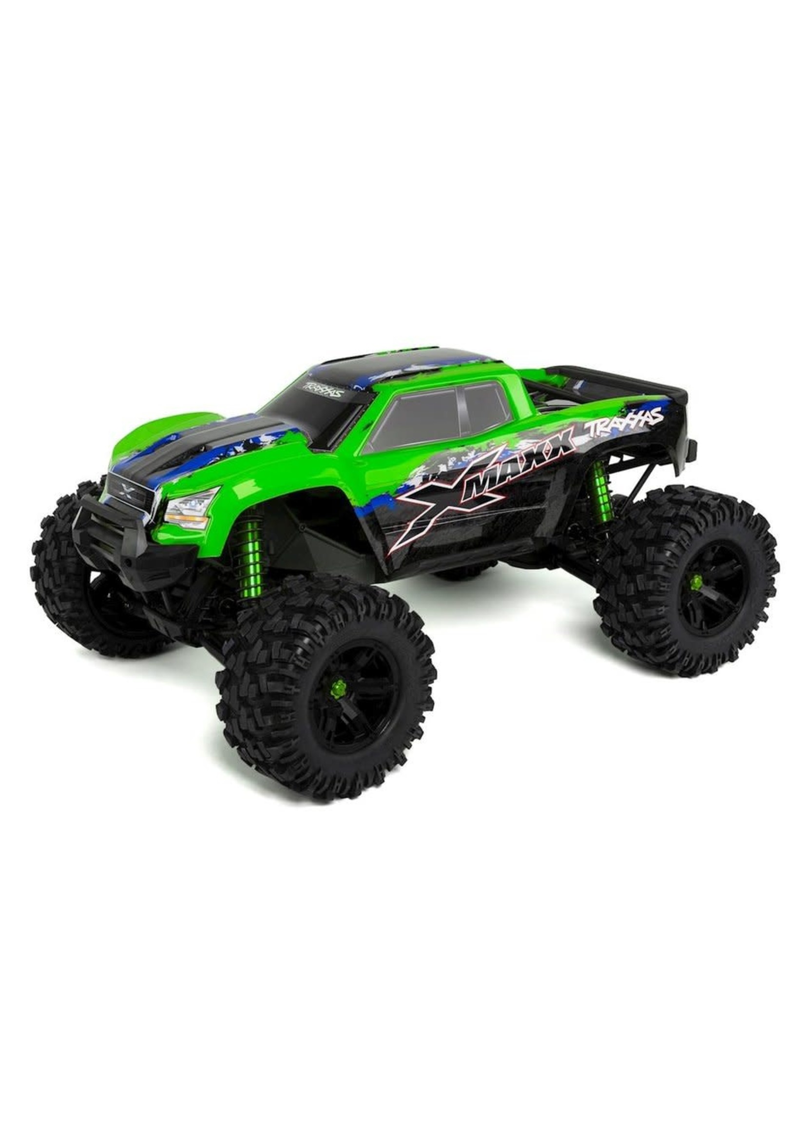 Traxxas X-Maxx : Brushless Electric Monster Truck with TQi Traxxas Link  Enabled 2.4GHz Radio System & Traxxas Stability Management (TSM)GREEN
