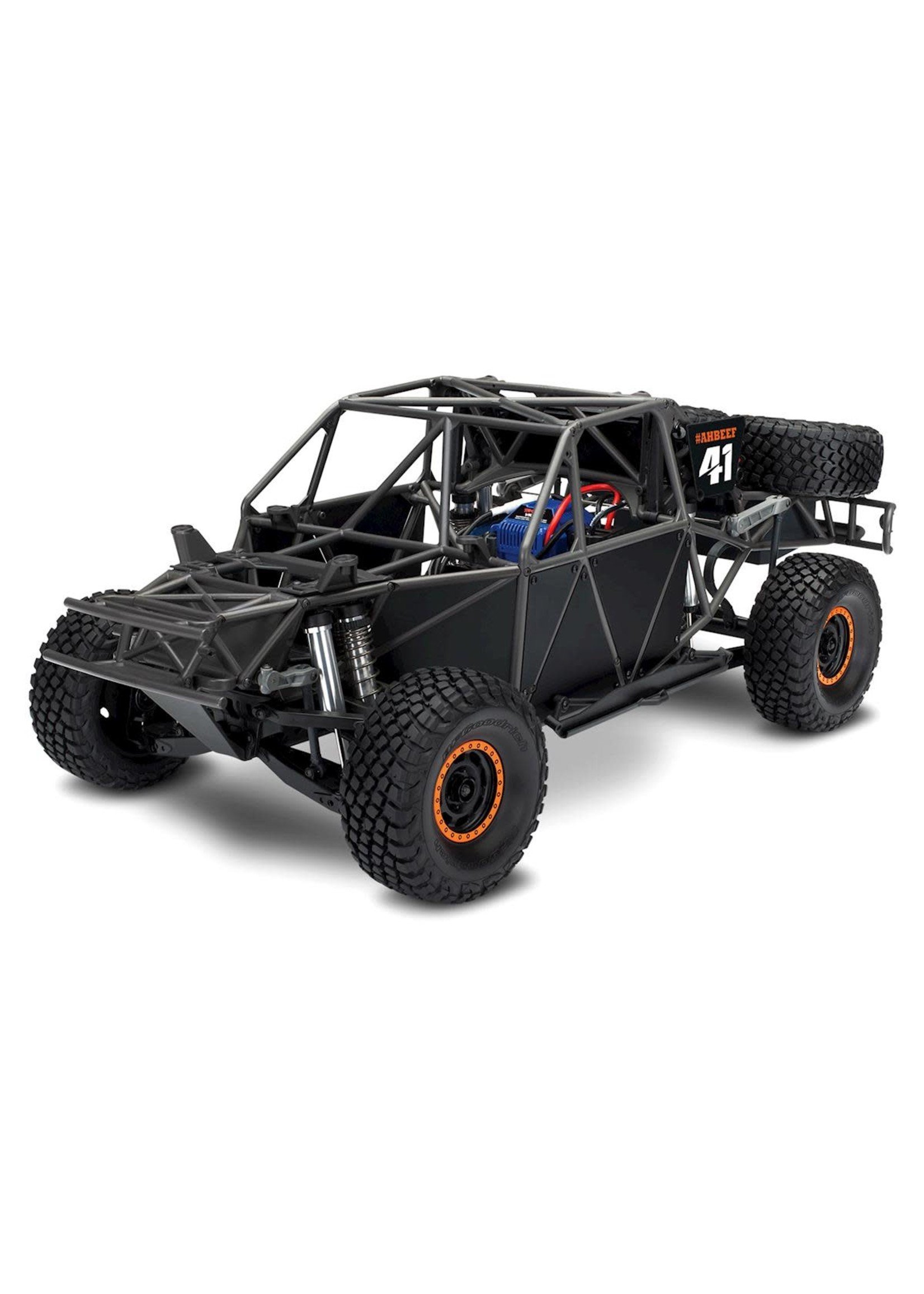 Traxxas 85086-4-FOX Unlimited Desert Racer : 4WD Electric Race Truck with TQi Traxxas Link  Enabled 2.4GHz Radio System and Traxxas Stability Management (TSM)