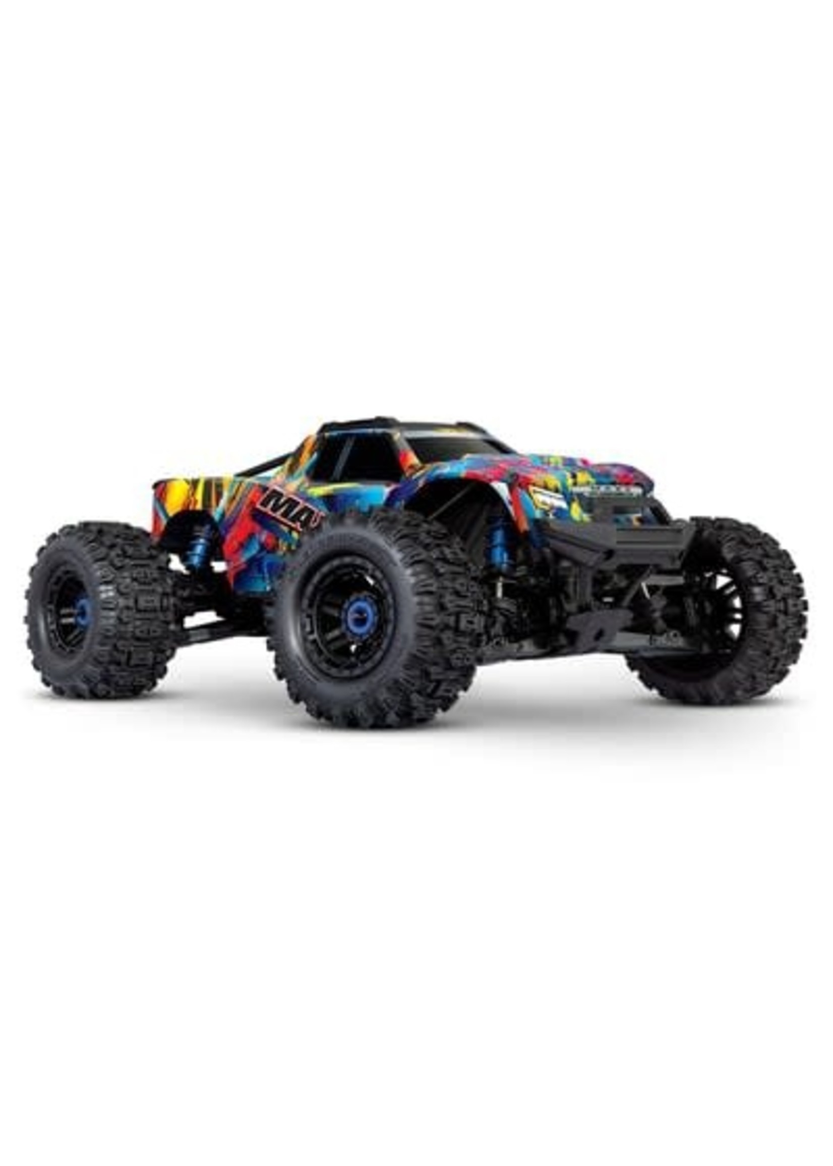 Traxxas 89086-4-RNR Traxxas Maxx WideMaxx 1/10 Brushless RTR 4WD Monster Truck (Rock N Roll) w/TQi 2.4GHz Radio & TSM
