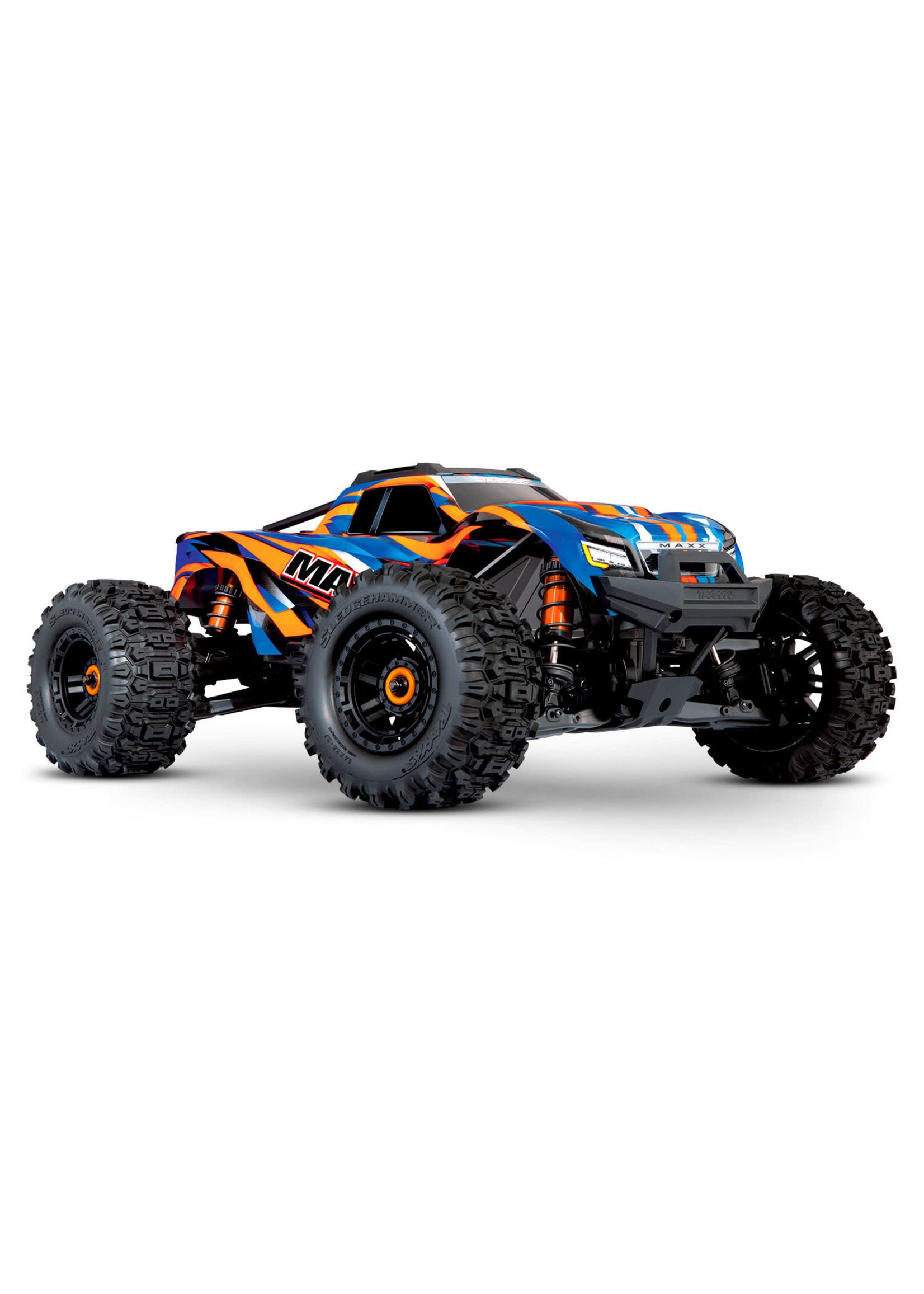 Traxxas 89086-4-ORNG Traxxas Maxx WideMaxx 1/10 Brushless RTR 4WD Monster Truck (Orange) w/TQi 2.4GHz Radio & TSM
