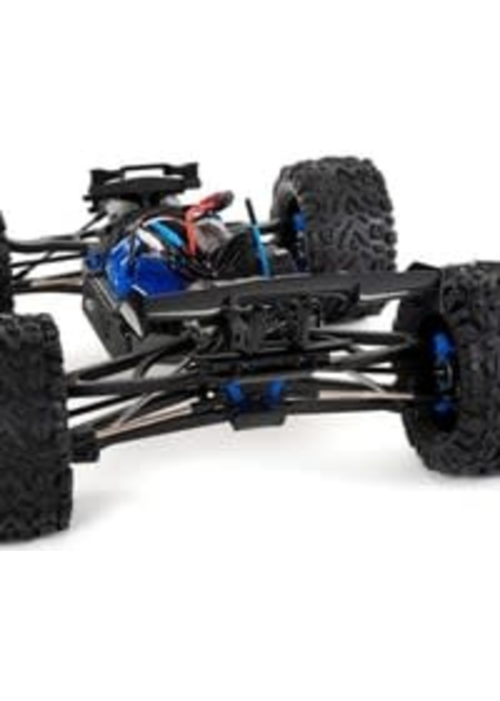 Traxxas 86086-4-BLUE E-Revo VXL Brushless: 1/10 Scale 4WD Brushless Electric Monster Truck with TQi 2.4GHz Traxxas Link  Enabled Radio System and Traxxas Stability Management (TSM)