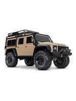 Traxxas Traxxas TRX-4 1/10 Scale Trail Rock Crawler w/Land Rover Defender Body (Sand) w/XL-5 ESC & TQi 2.4GHz Radio
