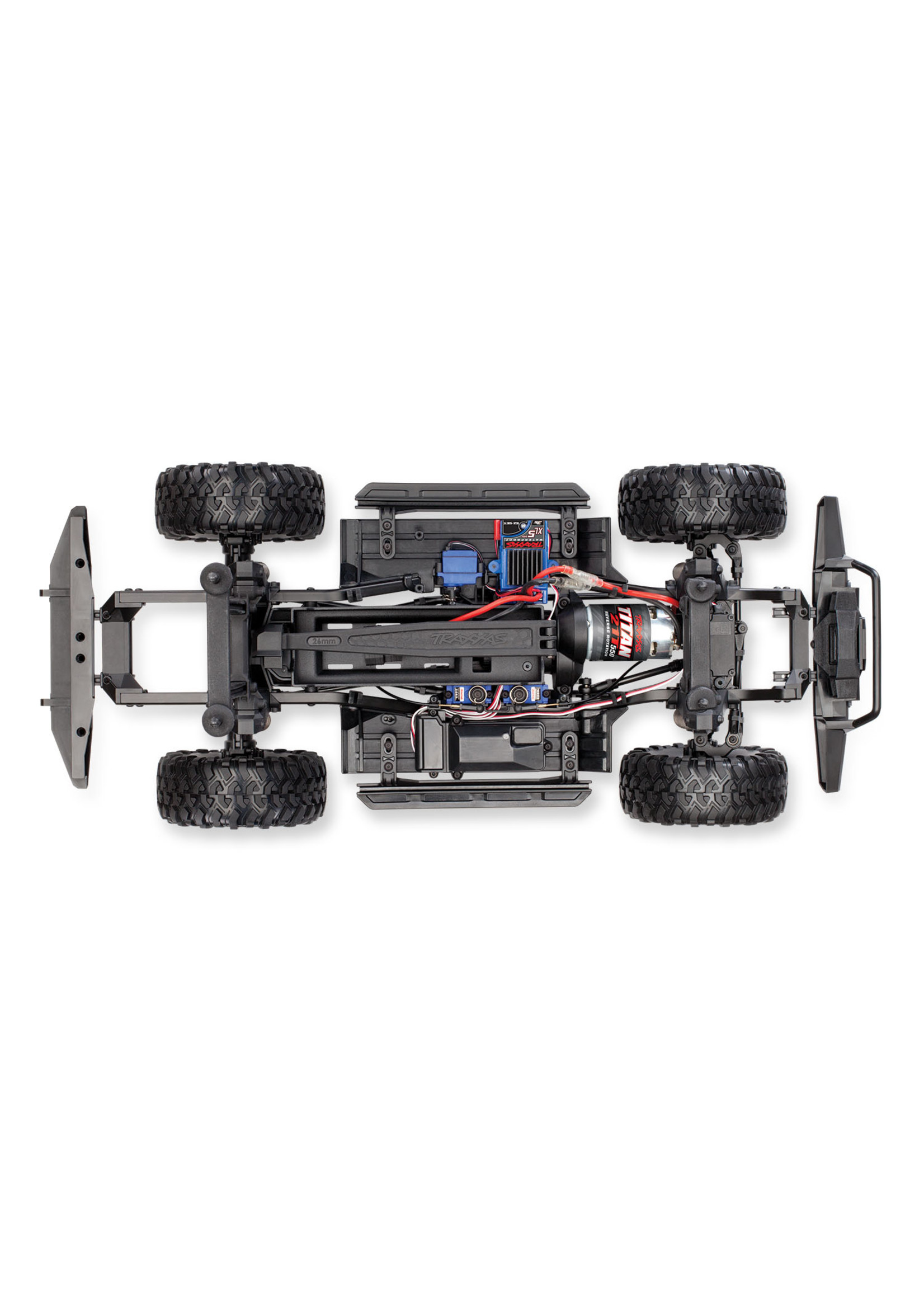 Traxxas 82056-4-SAND Traxxas TRX-4 1/10 Scale Trail Rock Crawler w/Land Rover Defender Body (Sand) w/XL-5 ESC & TQi 2.4GHz Radio