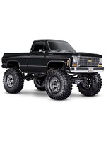 Traxxas Traxxas TRX-4 1/10 Trail Crawler Truck w/'79 Chevrolet K10 Truck Body (Black) w/TQi 2.4GHz Radio