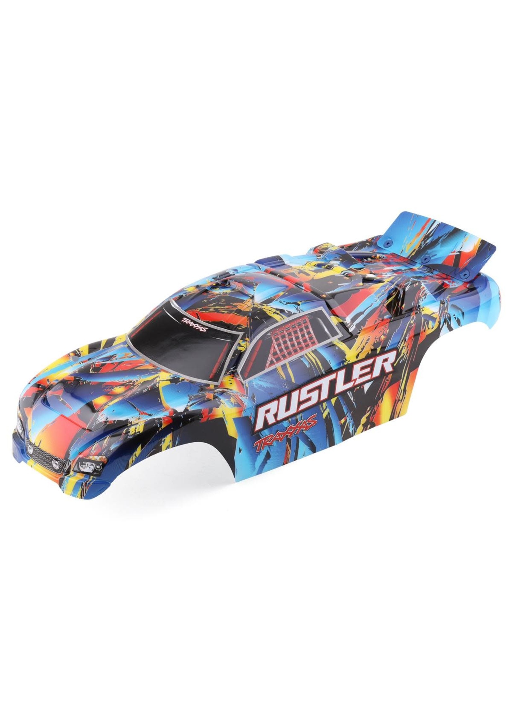 Traxxas 3748 Traxxas Rustler Rock n' Roll Painted/Decaled Body