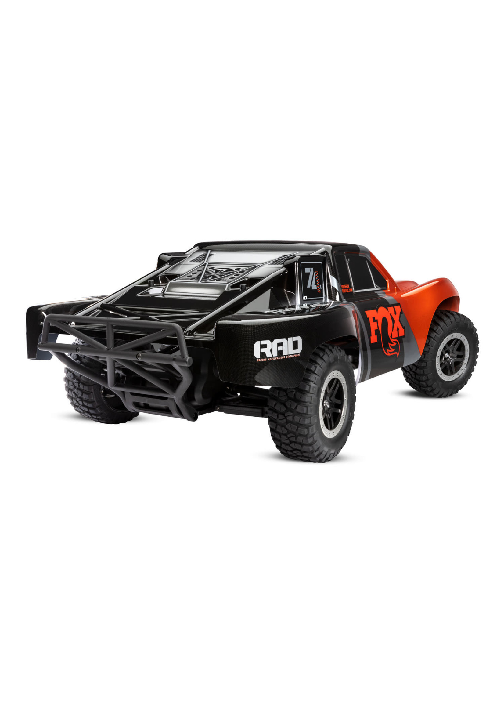 Traxxas 58076-74-FOX 1/10 2WD Slash VXL Brushless with 272R Transmission - FOX Racing