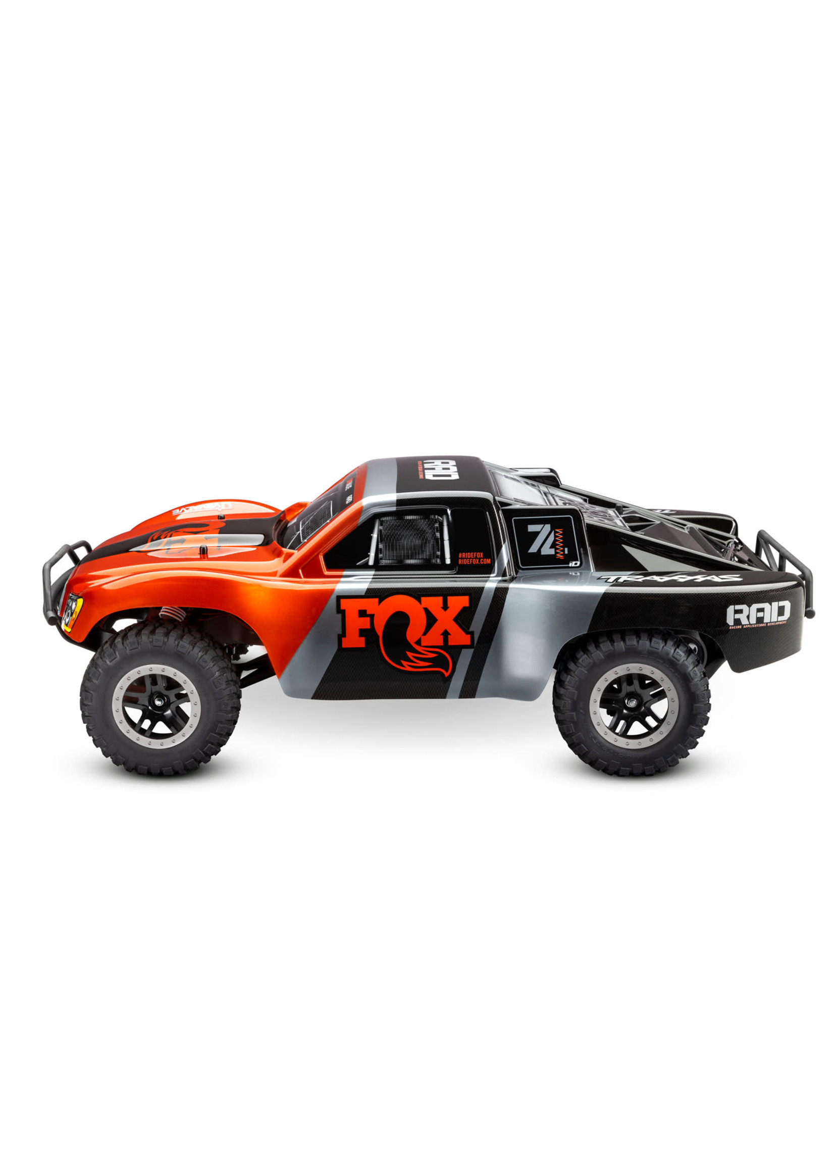 Traxxas 58076-74-FOX 1/10 2WD Slash VXL Brushless with 272R Transmission - FOX Racing