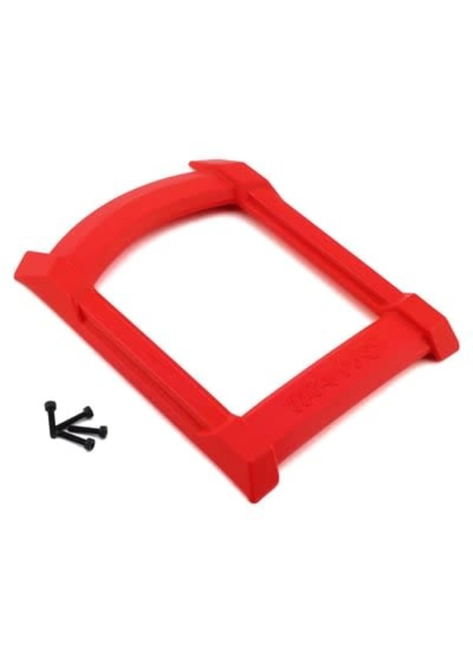 Traxxas 7817R Skid plate, roof (body) (red)/ 3x15mm CS (4) (requires #7713X to mount)