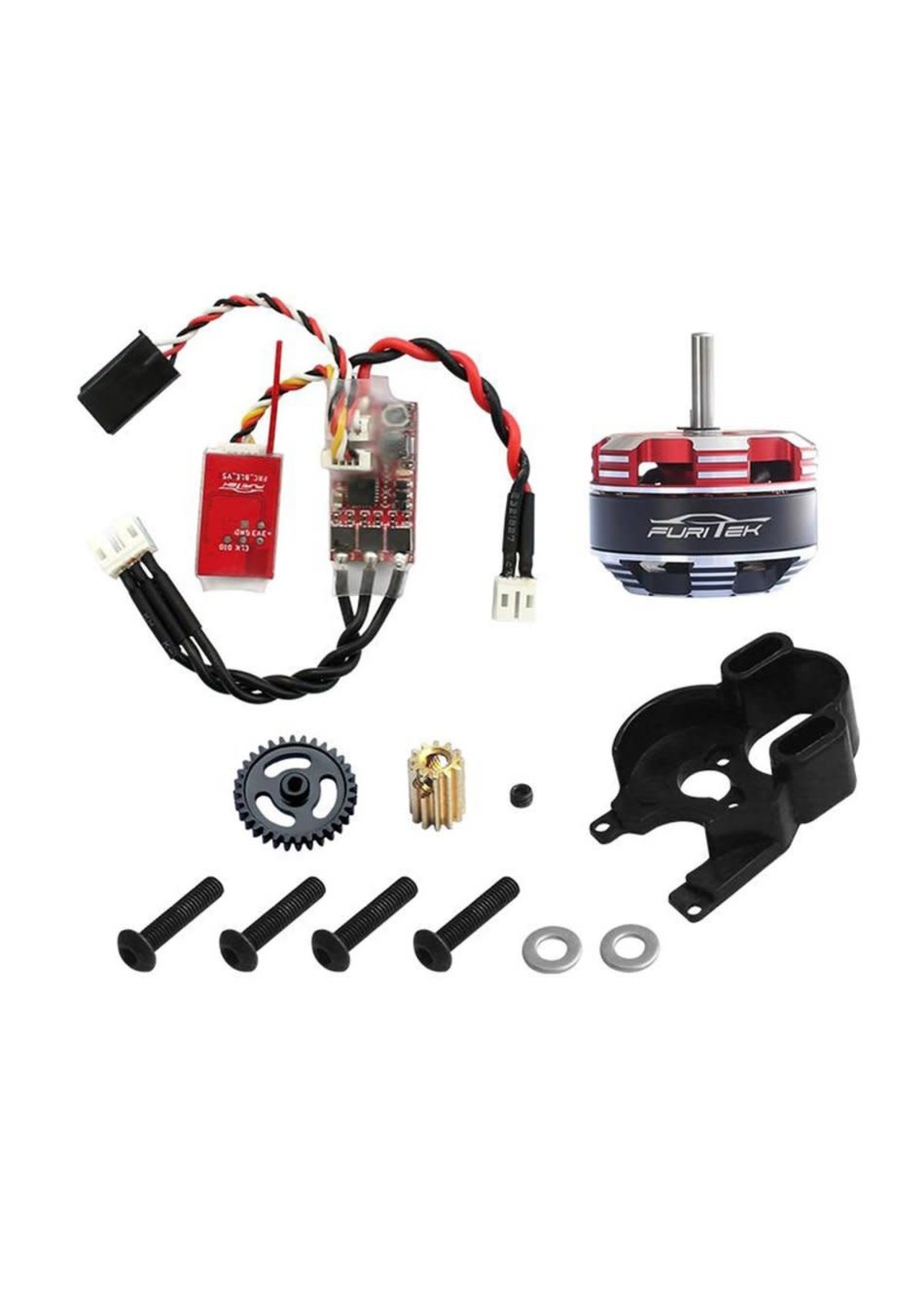 Furitek SCX24 Combo (Lizard ESC, Komodo Brushless Motor, & Gearing Kit)