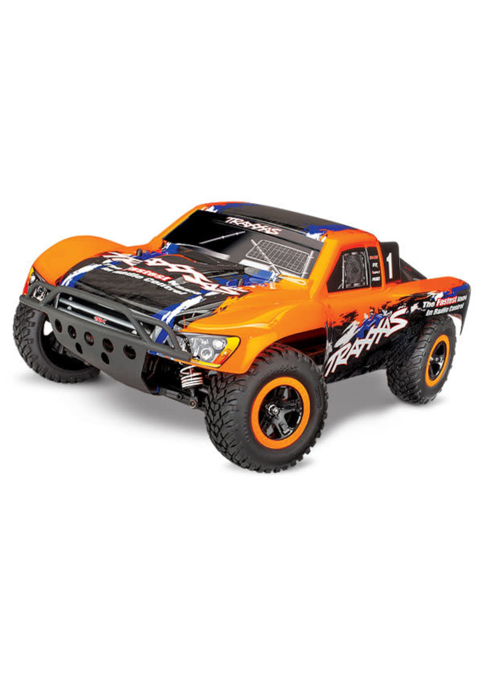 Traxxas 68086-4-ORNG Slash 4X4 VXL: 1/10 Scale 4WD Electric Short Course Truck with TQi Traxxas Link  Enabled 2.4GHz Radio System & Traxxas Stability Management (TSM)