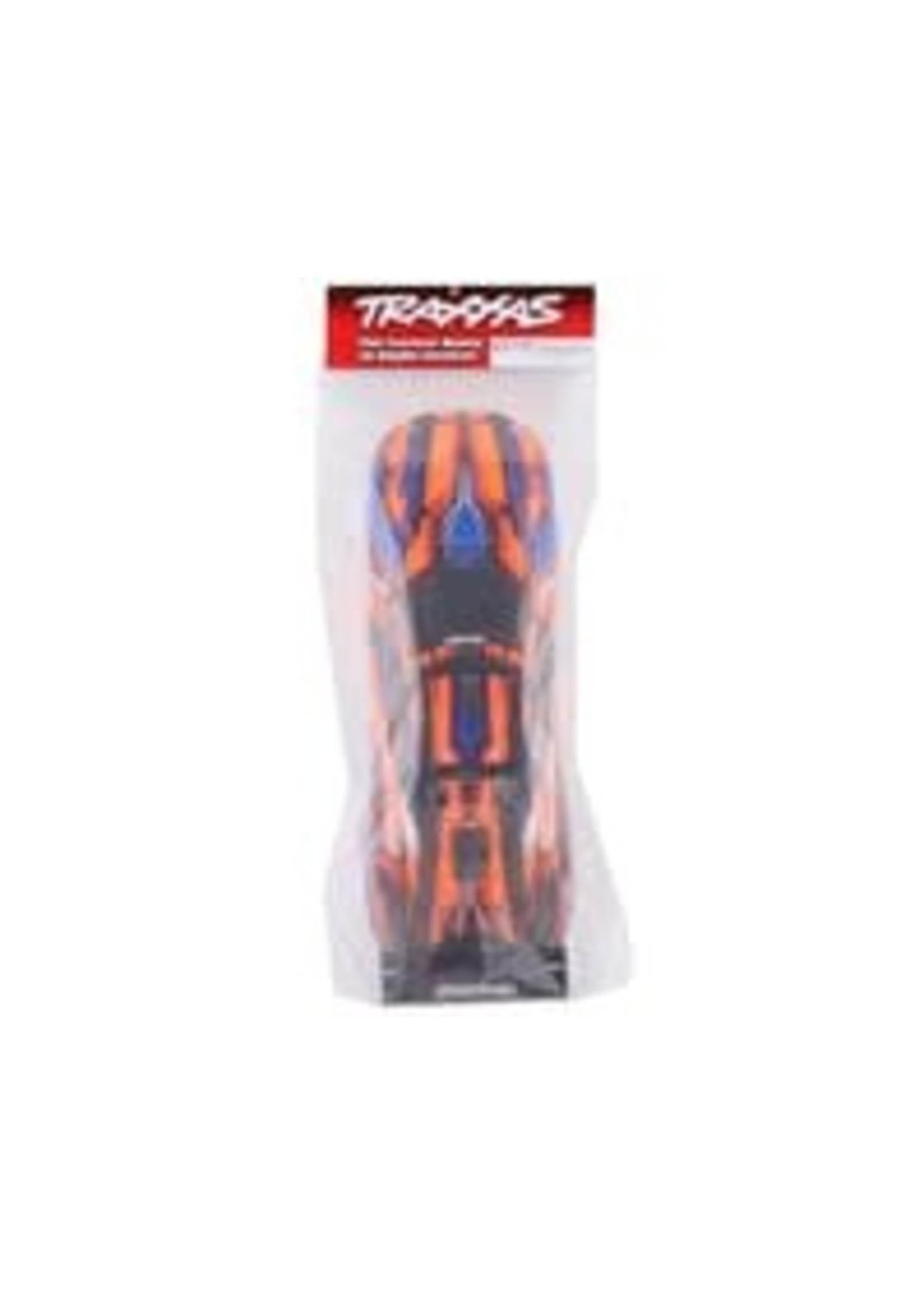 Traxxas 6717T Traxxas Rustler 4X4 VXL Pre-Painted Body w/Clipless Mounting (Orange)