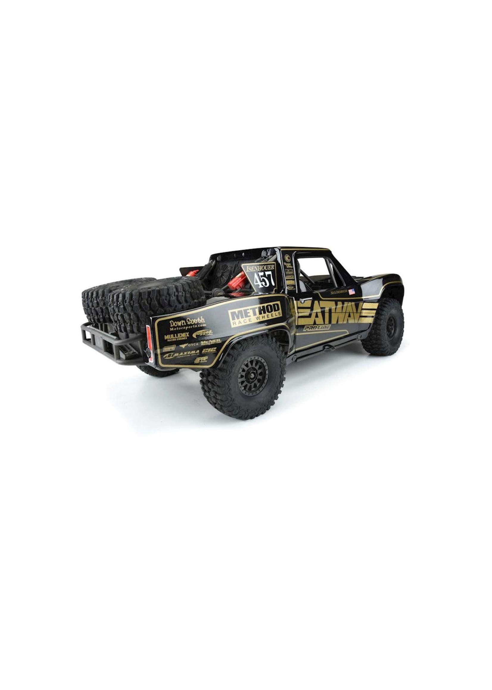 Pro-Line PRO354718 Pre-Painted/Pre-Cut 1967 Ford F-100 Black UDR