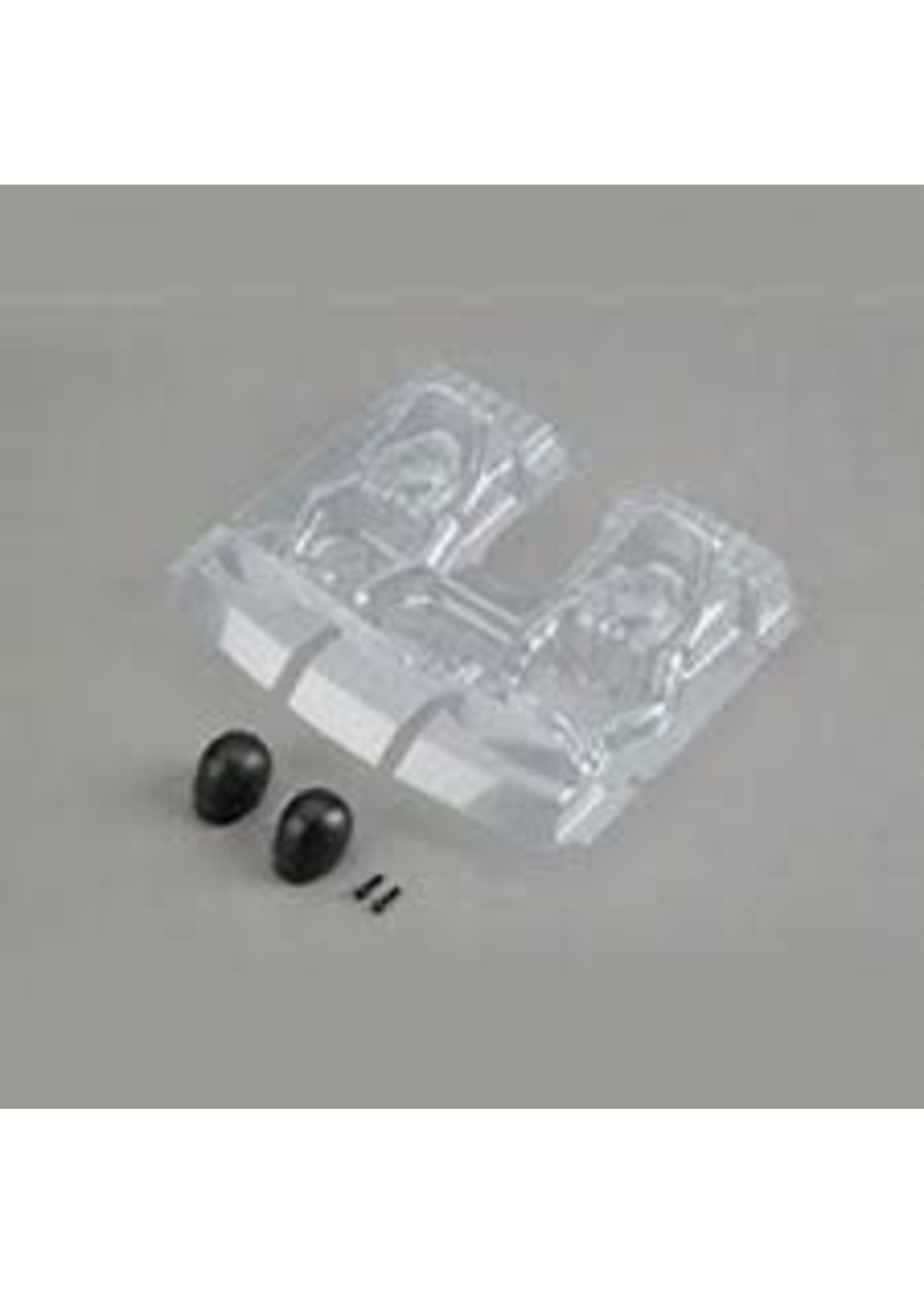 Losi LOS230020 Interior Set with Helmets, Clear: Baja Rey
