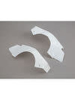 Losi L/R Rear Fender Set, White: Baja Rey