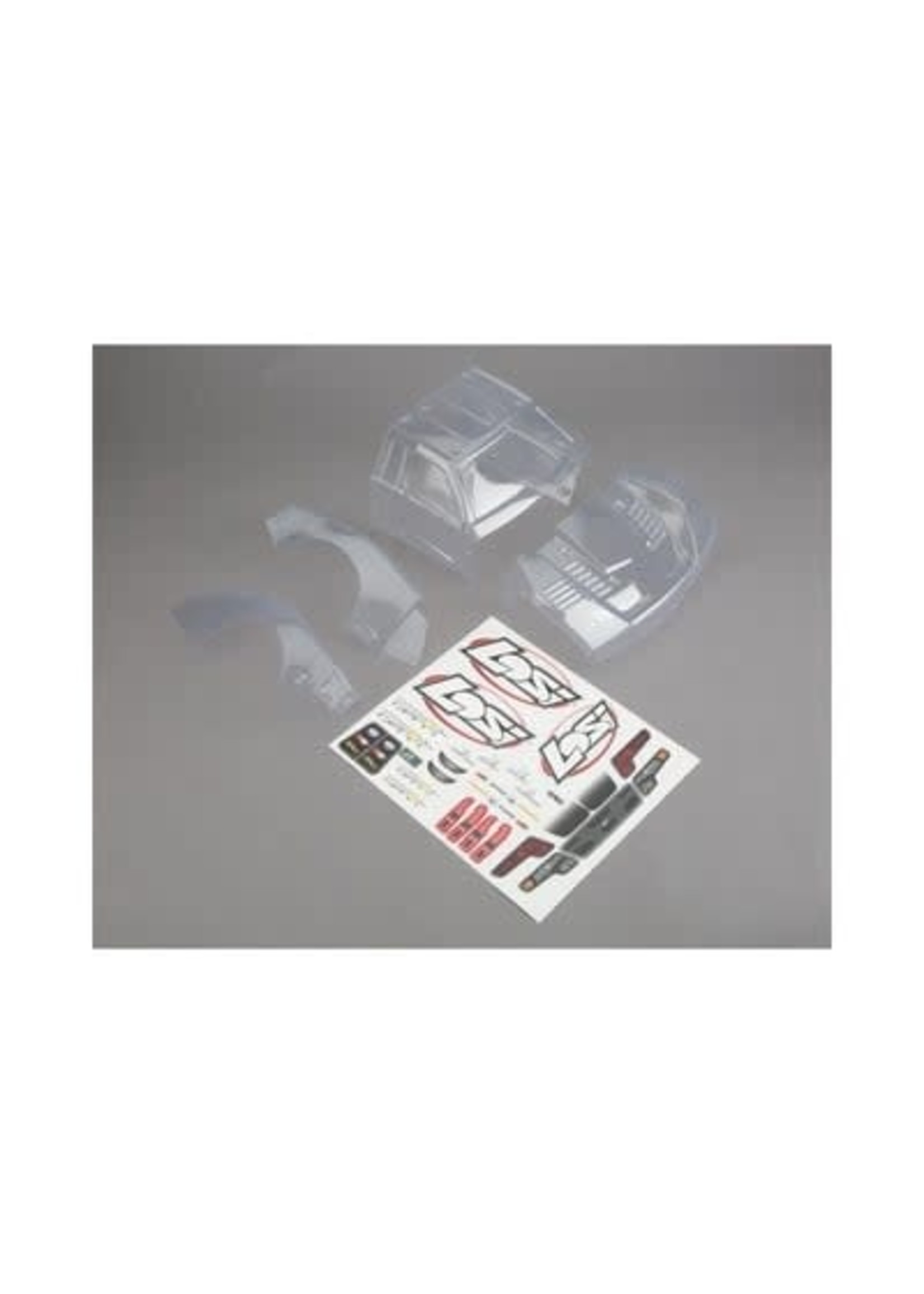 Losi LOS230009 Body Set, Clear: Baja Rey