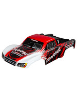 Traxxas Body, Slash 4X4, red (painted, decals applied)