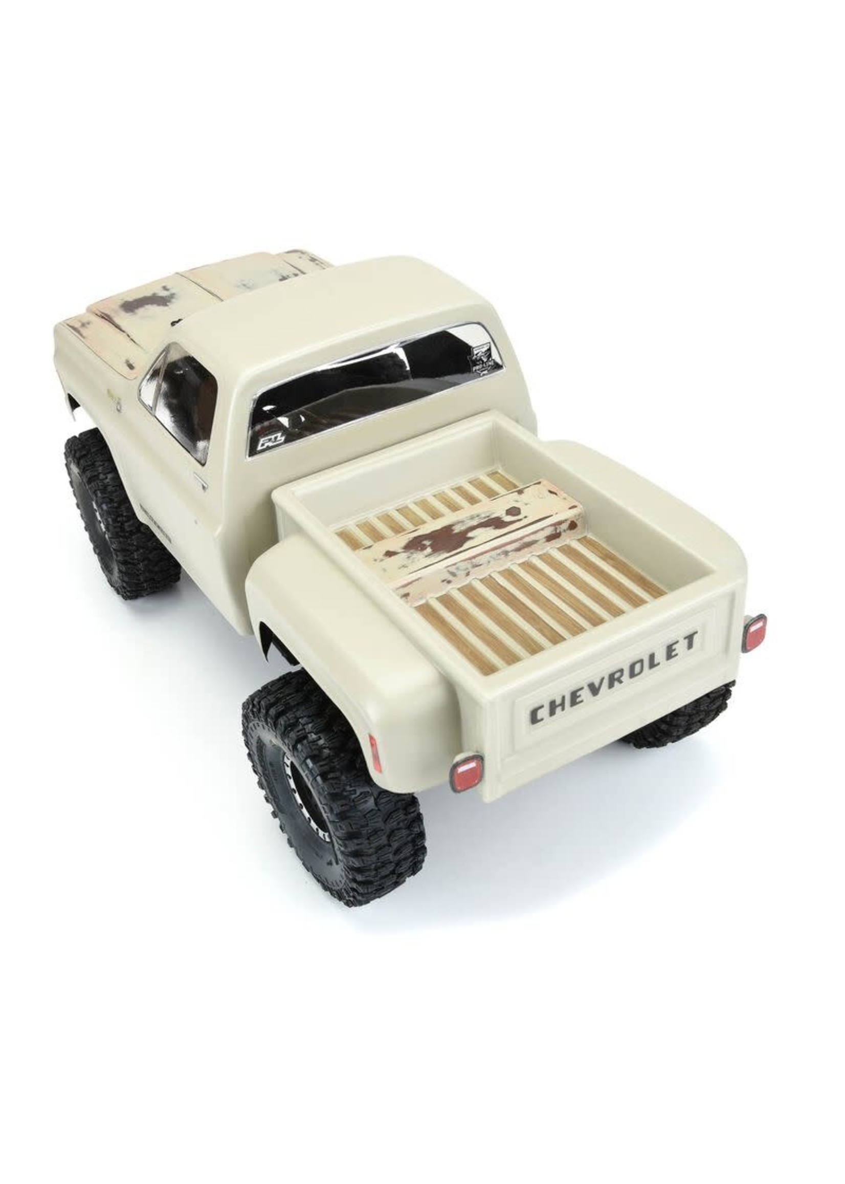 Pro-Line PRO352200 Pro-Line 12.3" WB Crawlers 1978 Chevy K-10 Clear Body