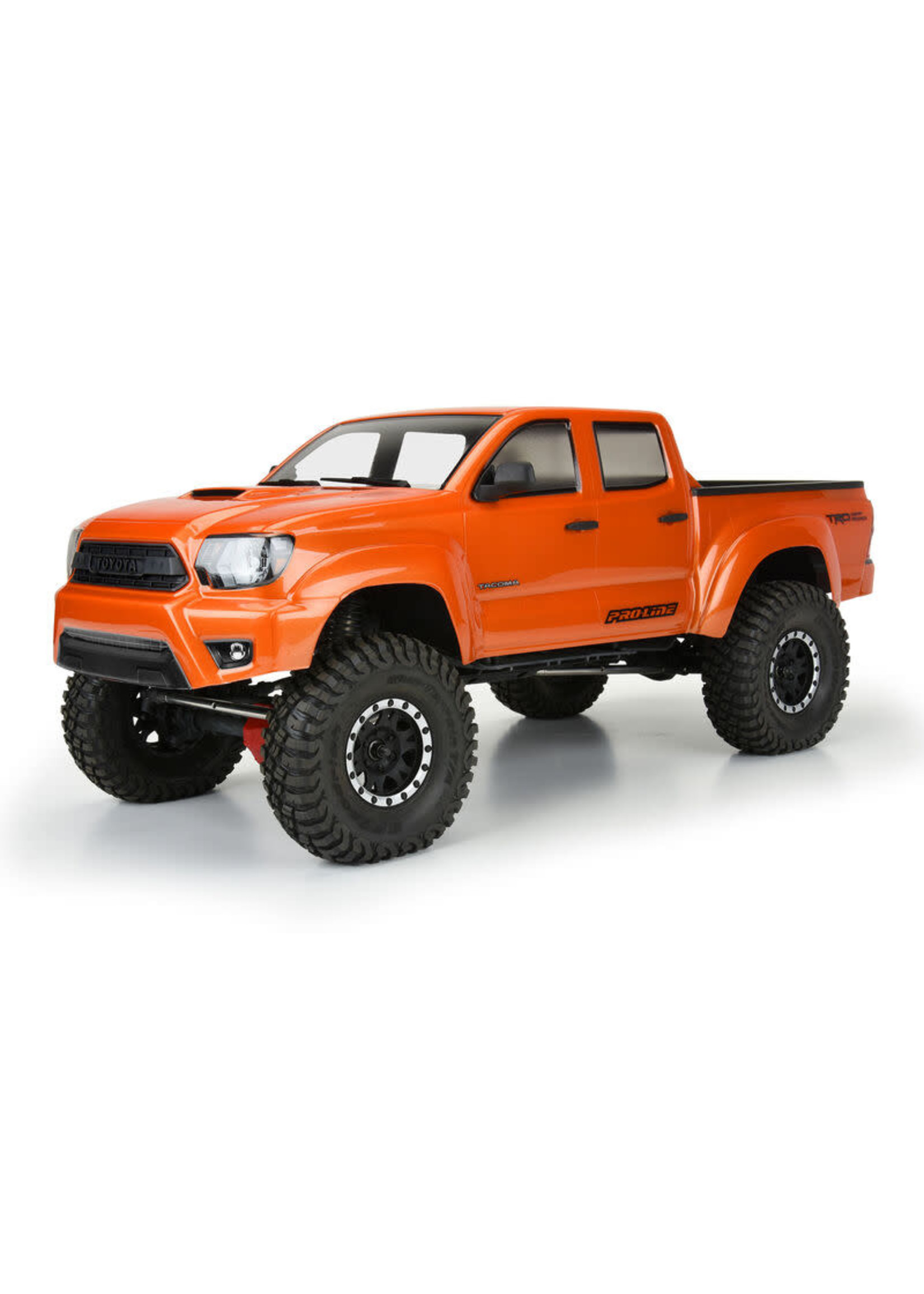 Pro-Line PRO356800 Pro-Line 2015 Toyota Tacoma TRD Pro 12.3" Rock Crawler Body (Clear)