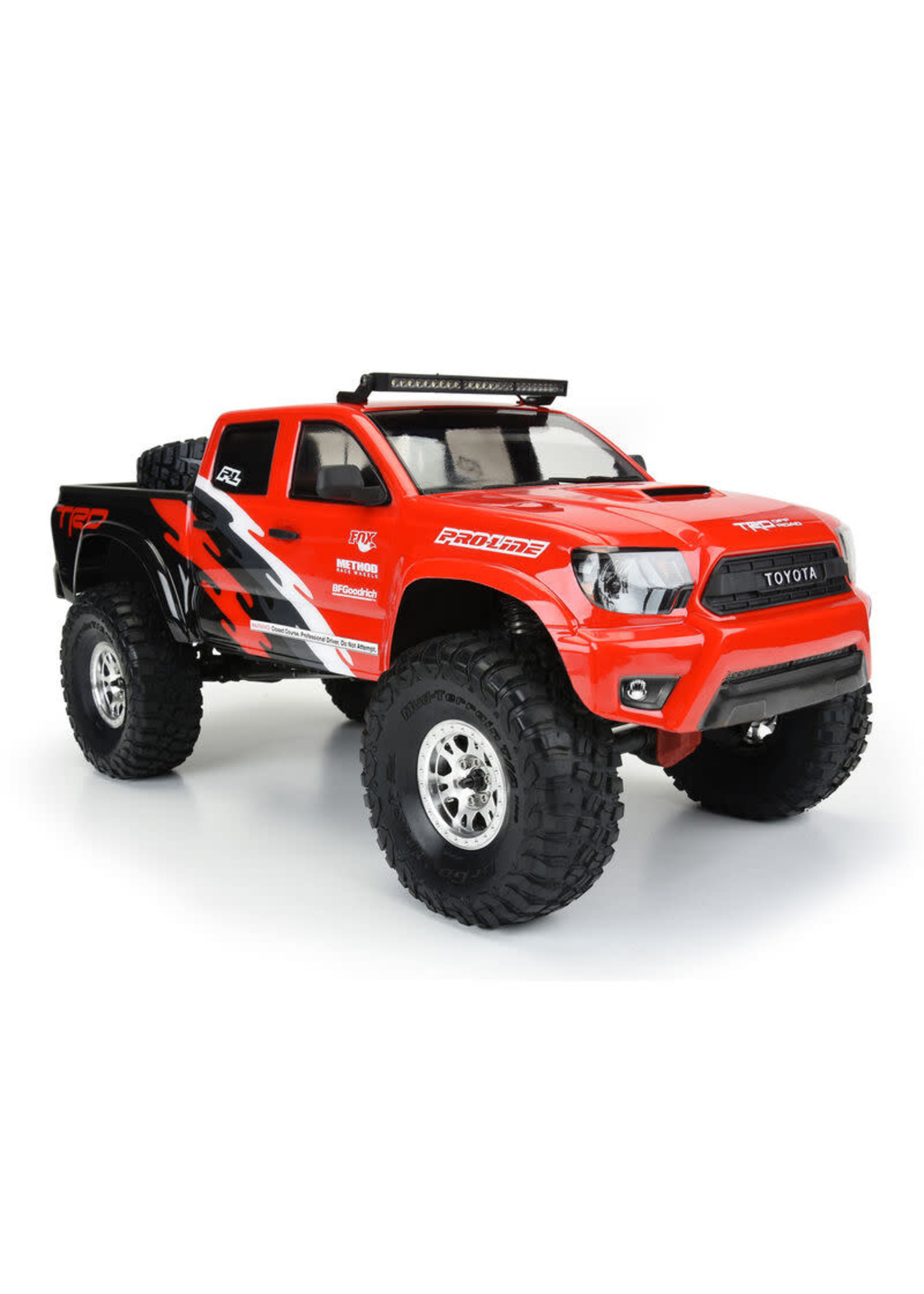 Pro-Line PRO356800 Pro-Line 2015 Toyota Tacoma TRD Pro 12.3" Rock Crawler Body (Clear)