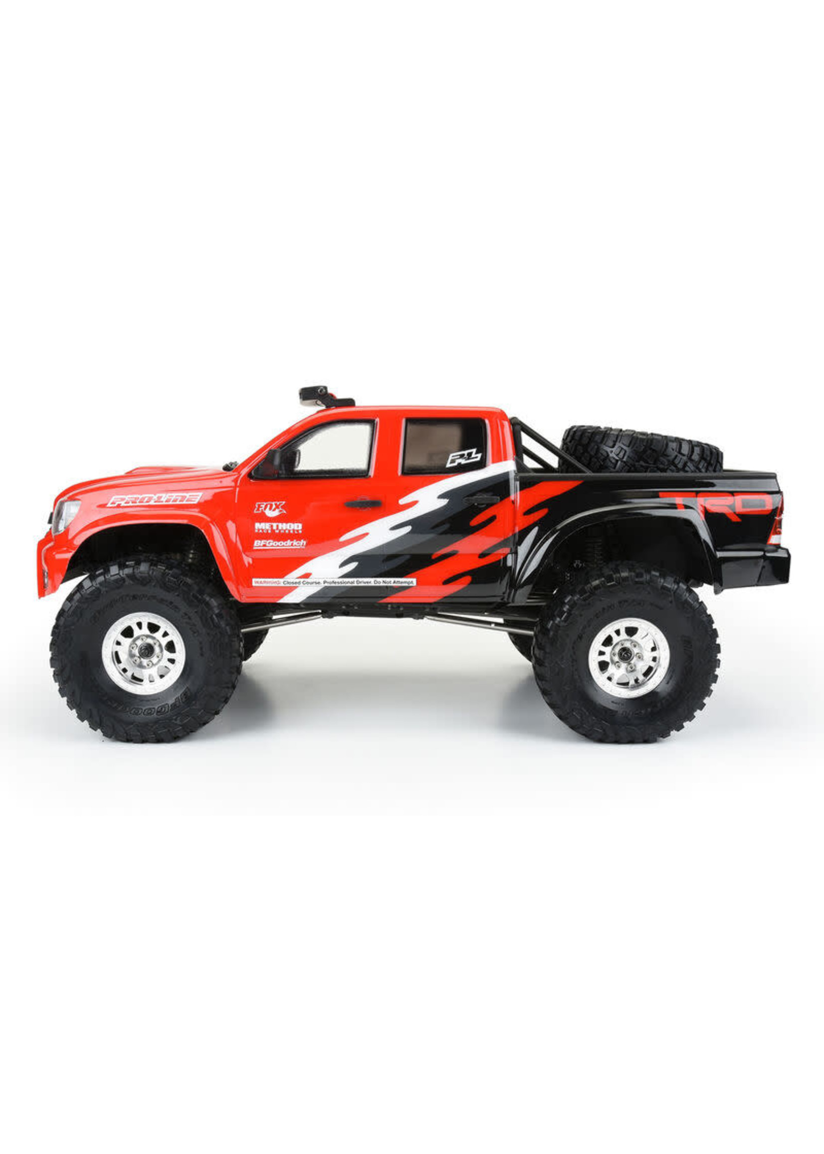 Pro-Line PRO356800 Pro-Line 2015 Toyota Tacoma TRD Pro 12.3" Rock Crawler Body (Clear)