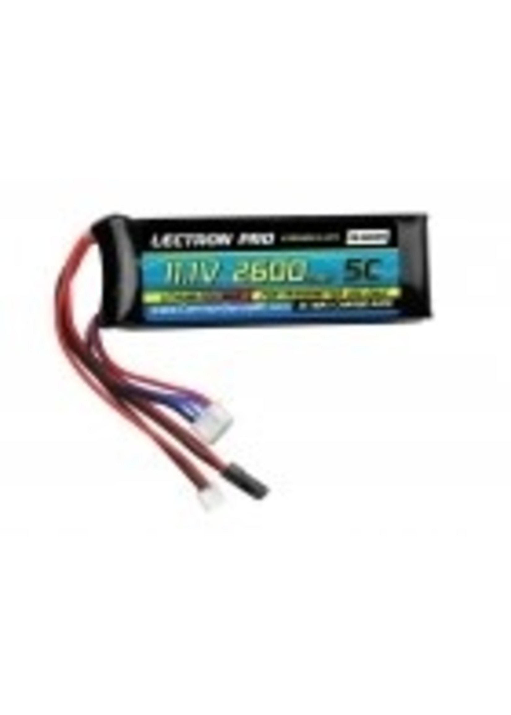 Common sense rc 3S2600-5-LTX Lectron Pro Transmitter Battery Pack - 11.1V 2600mah for TX-Futaba, Hi-Tec, Airtronics, JR, & Spektrum DX7