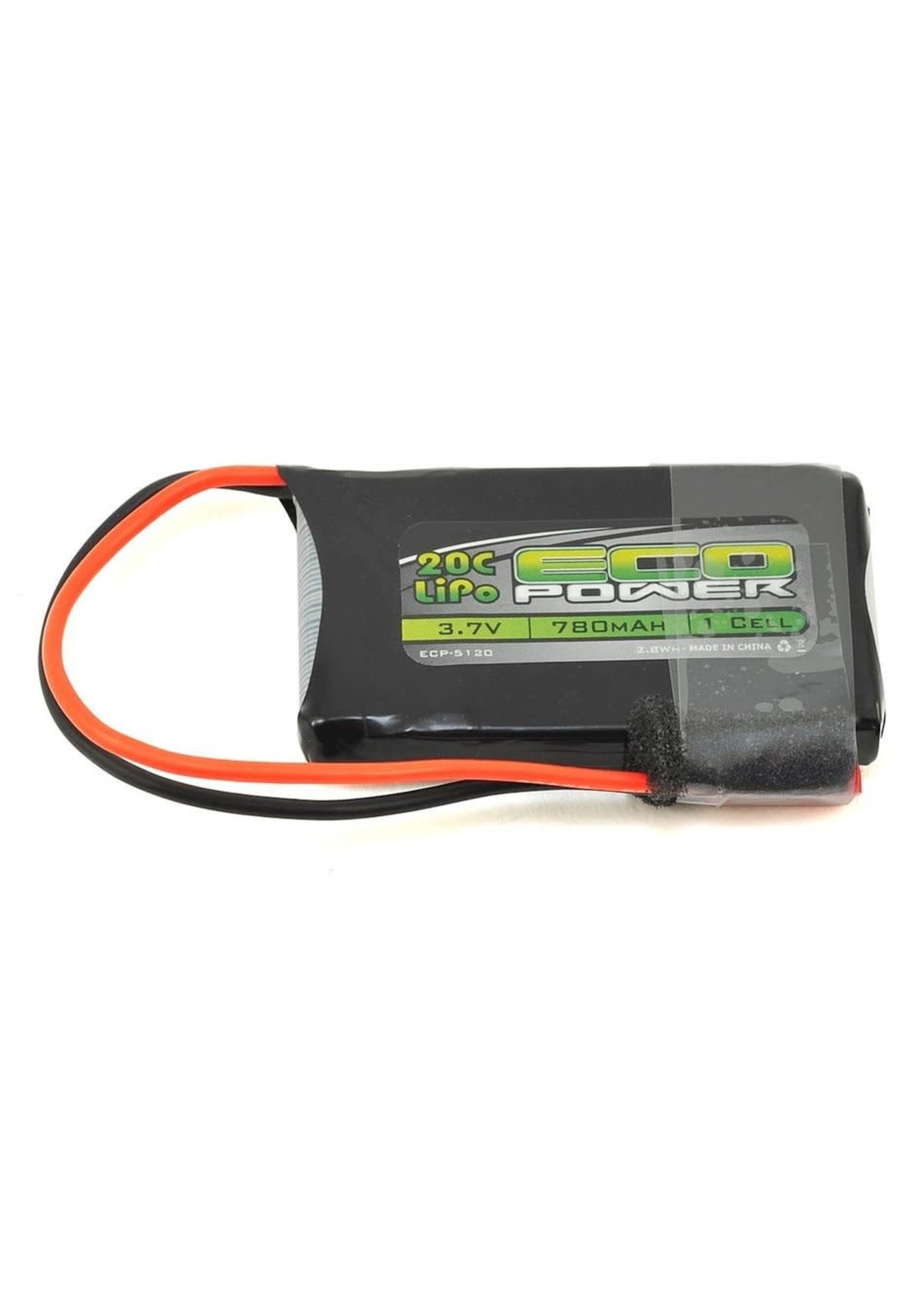 EcoPower ECP-5120 EcoPower "Electron" 1S LiPo 20C Battery (3.7V/780mAh)