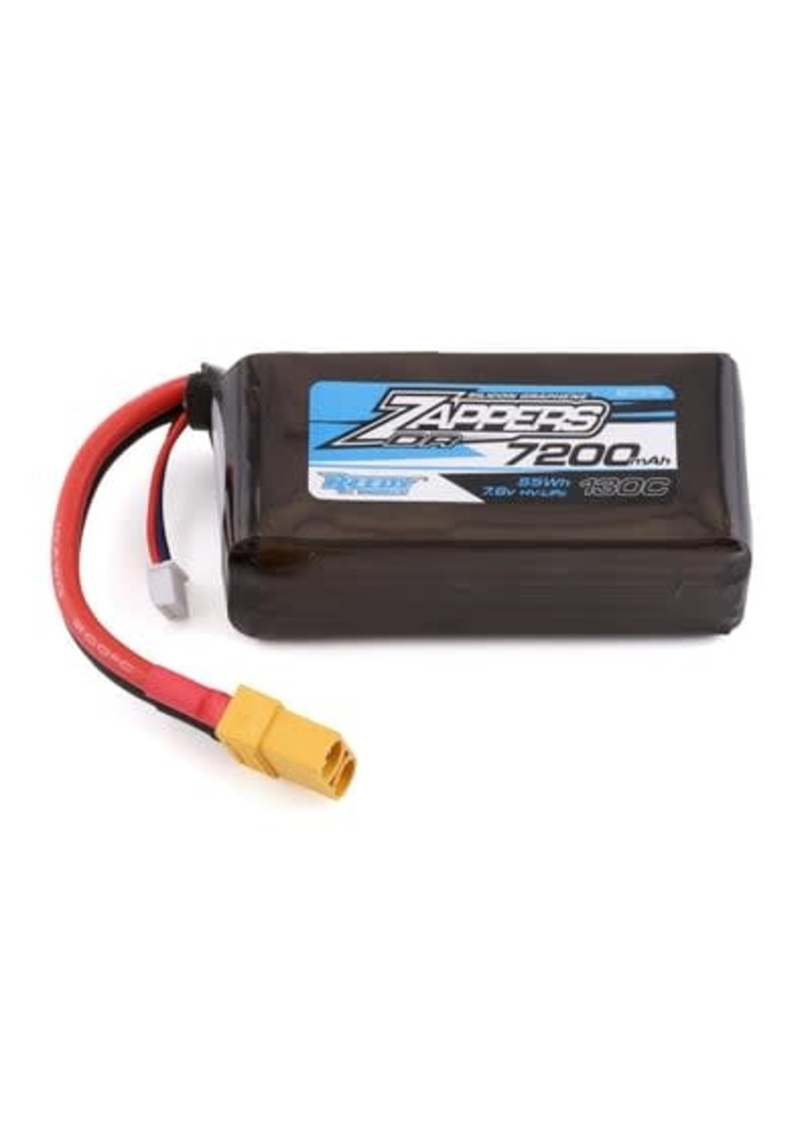 Reedy ASC27376 Reedy Zappers DR Shorty 2S LiPo 130C Drag Race Battery (7.6V/7200mAh) w/XT90 Connector