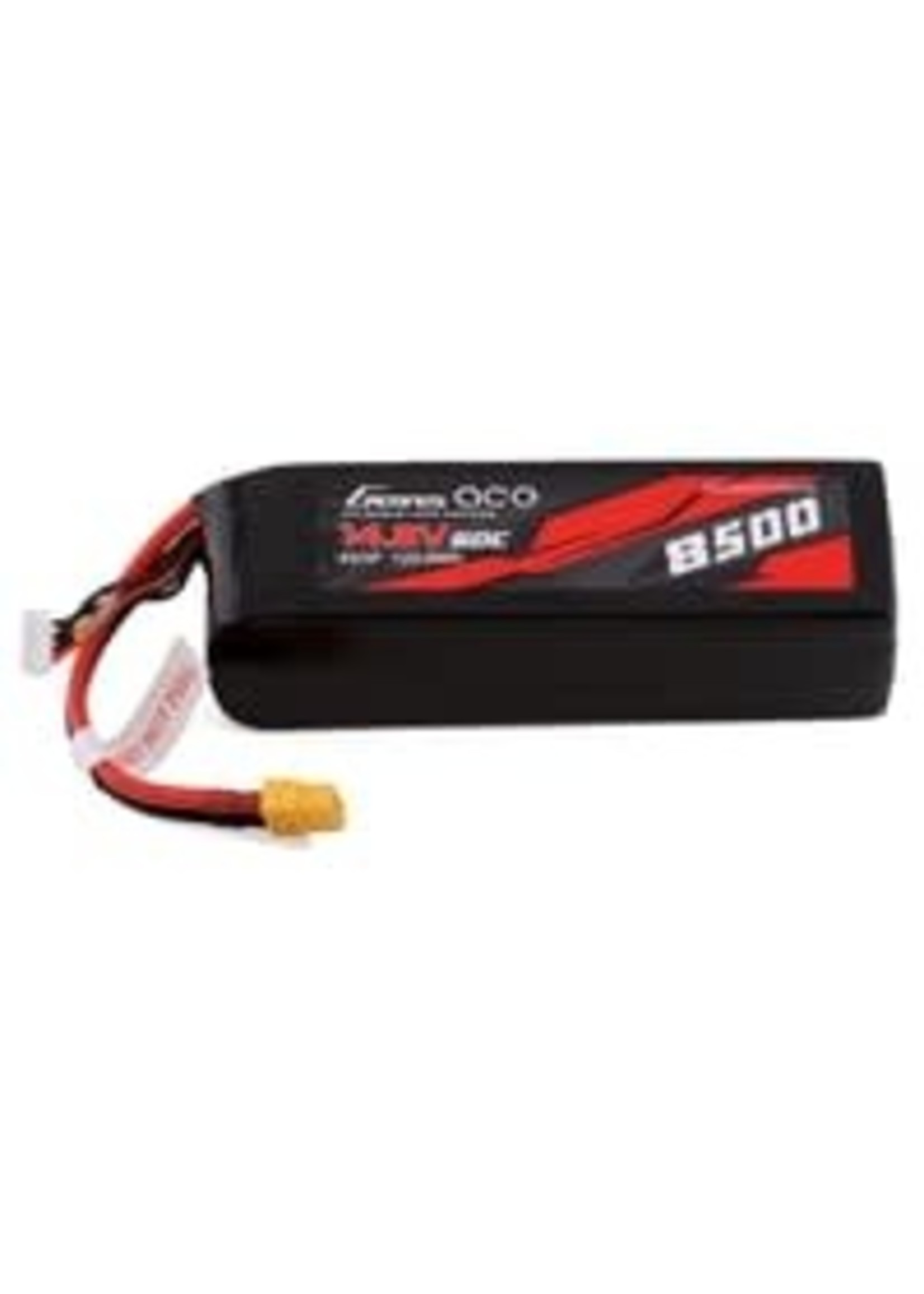 Gens ace GEA85004S60X6 Gens Ace 4s LiPo Battery 60C (14.8V/8500mAh) w/XT-60 Connector